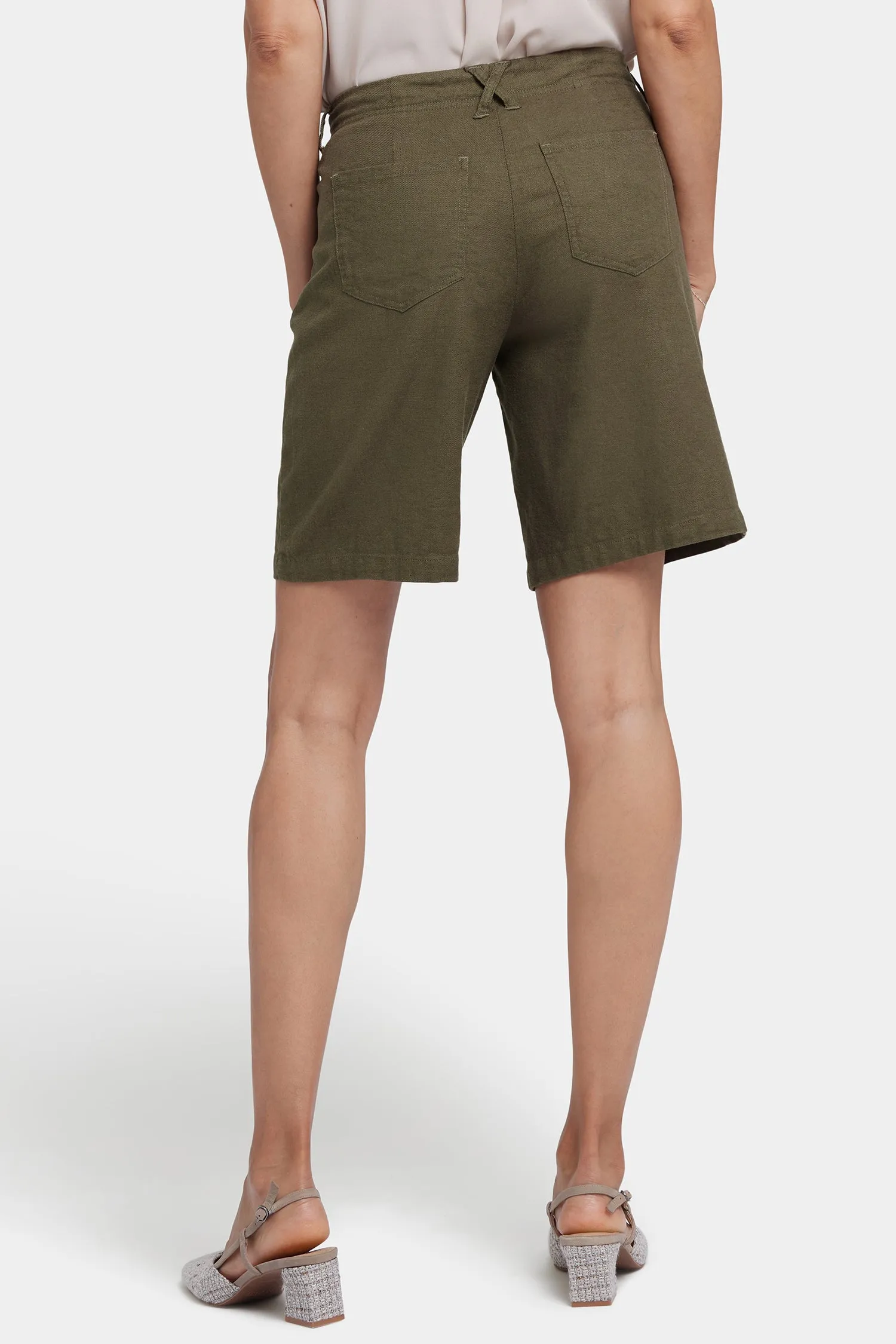 5 Pocket Bermuda Shorts - Bay Leaf