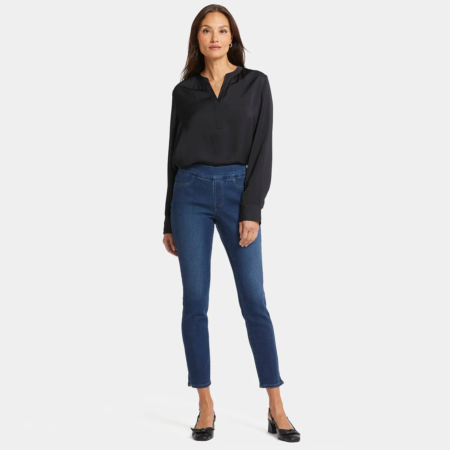 Alina Skinny Pull-On Jeans - Wellspring