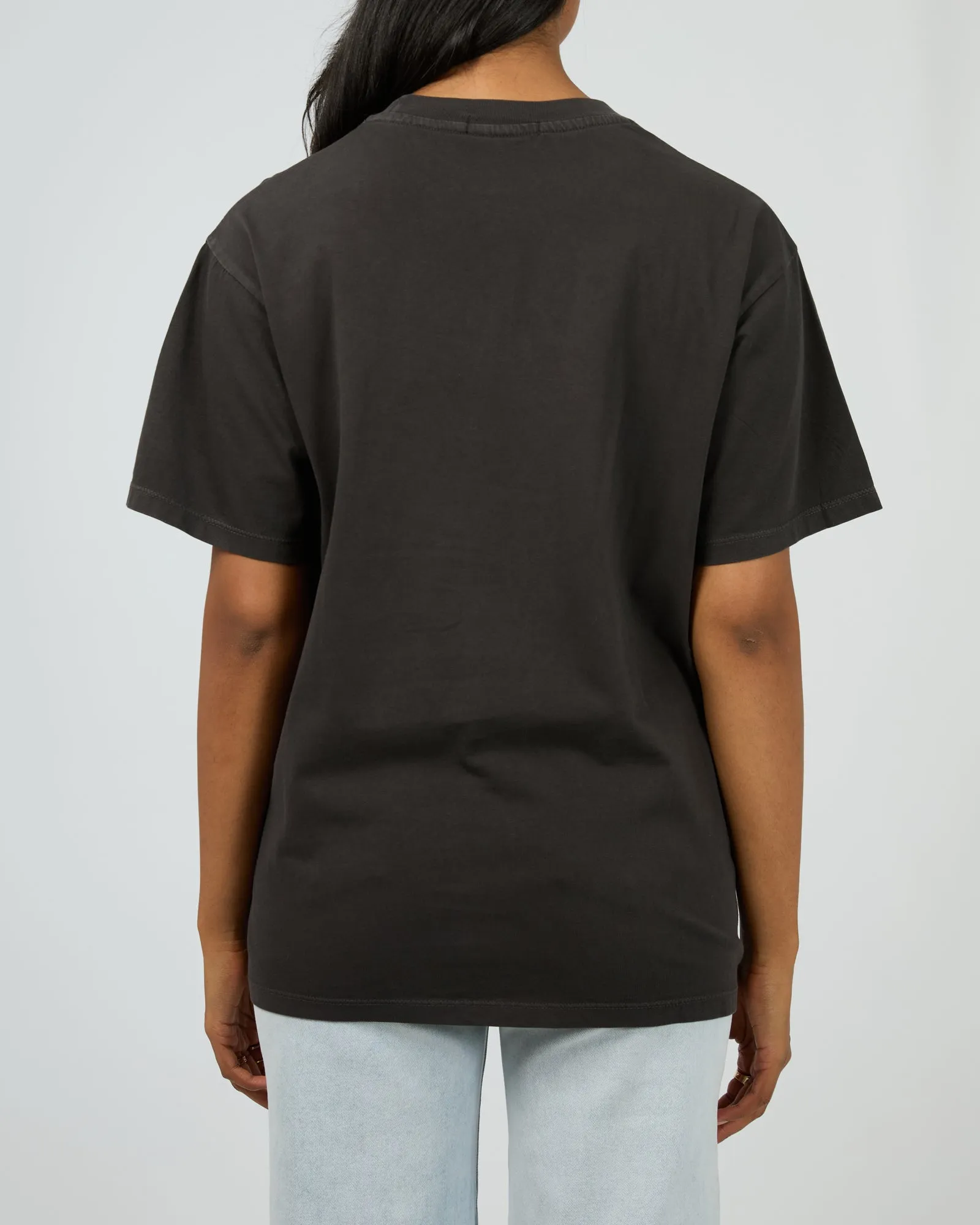All About Eve San Diego Dream Oversized Tee Washed Black