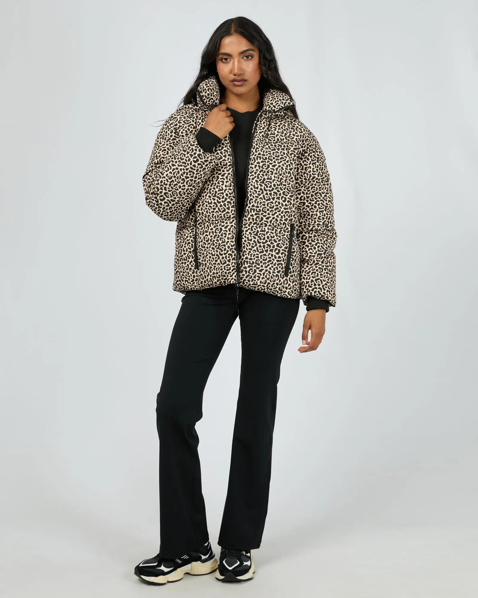 All About Eve Savannah Puffer Print