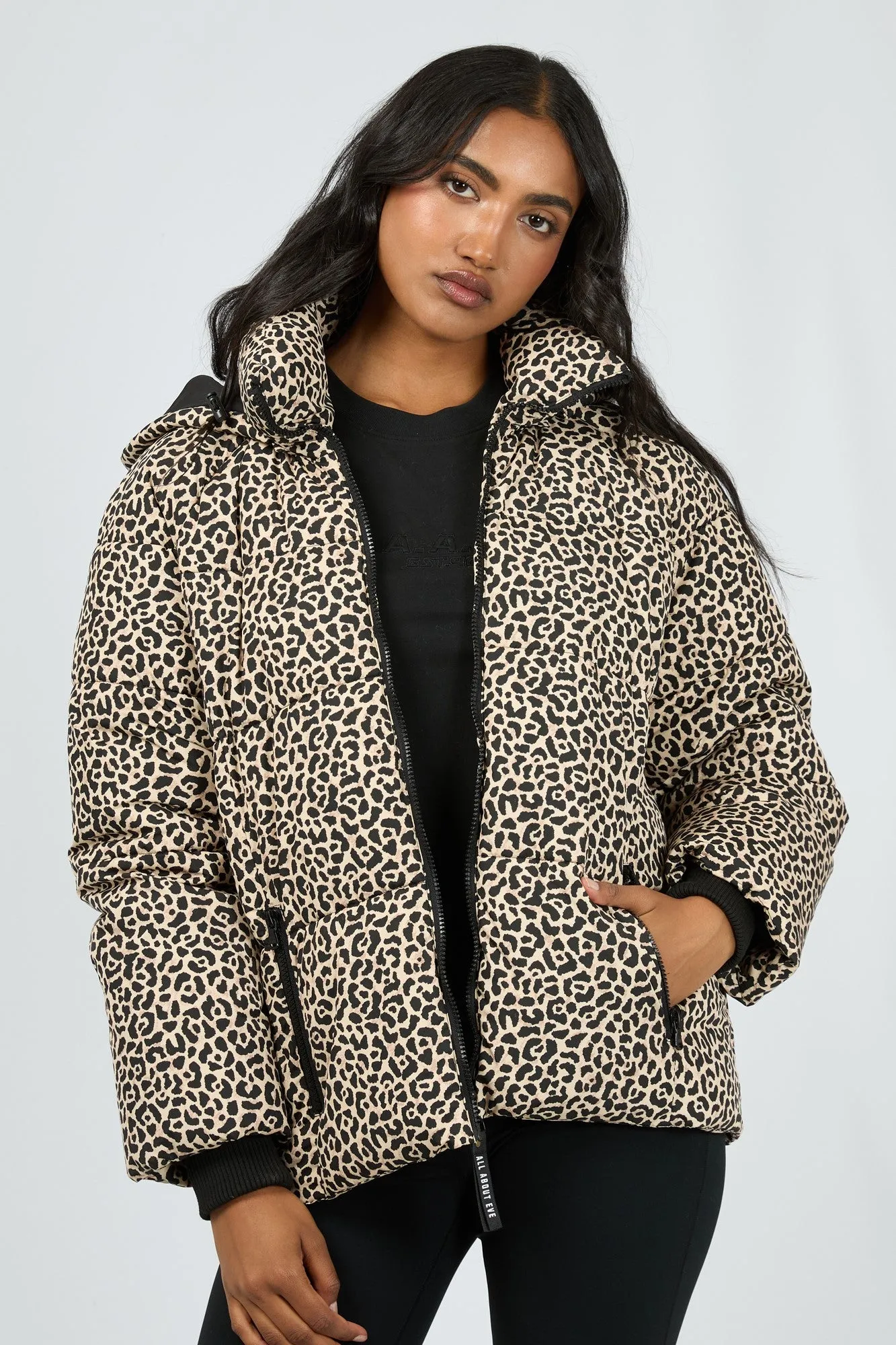 All About Eve Savannah Puffer Print