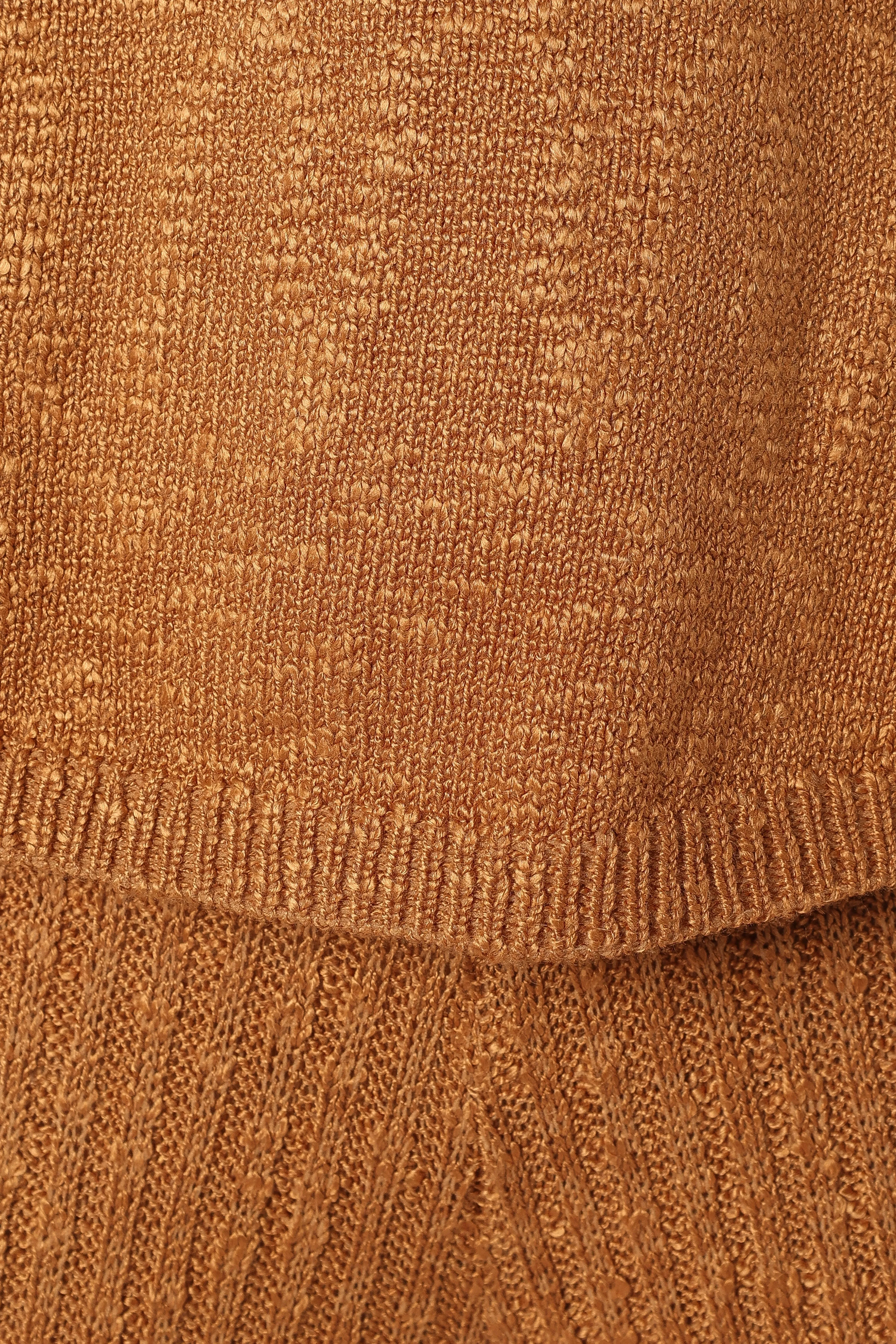 Anna Knitted Set - Brown