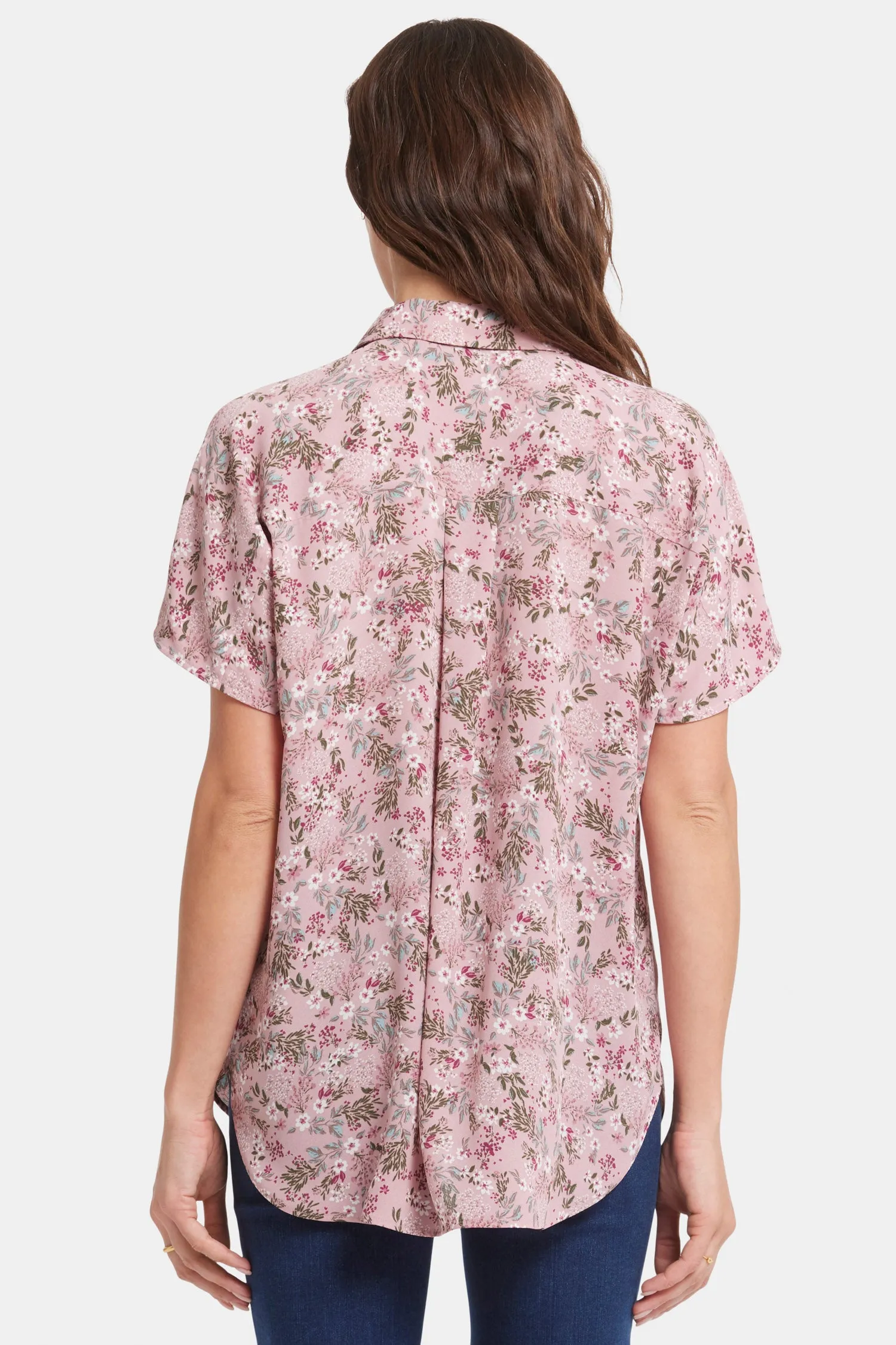 Becky Short Sleeved Blouse - Berry Fields