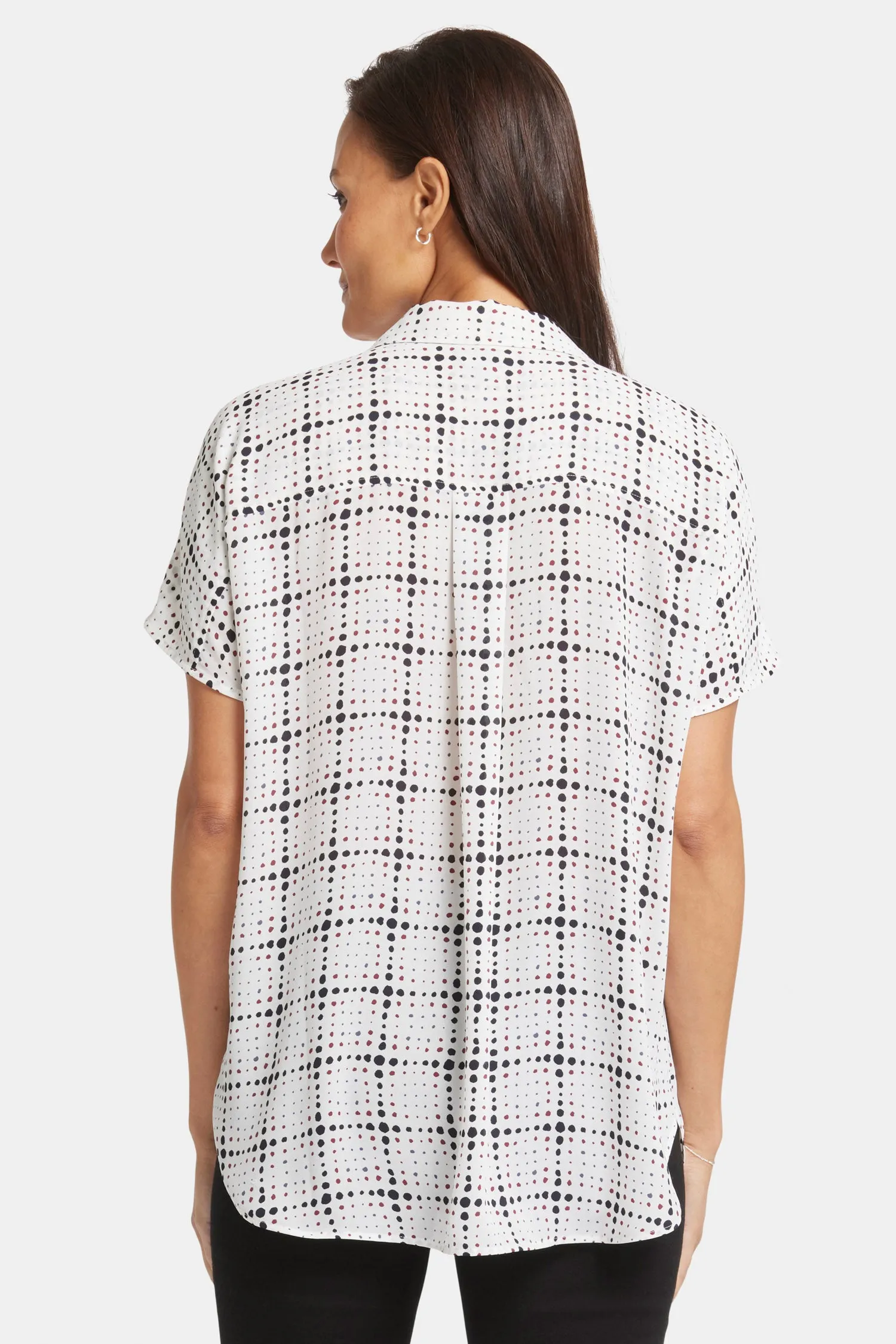 Becky Short Sleeved Blouse - Skylight