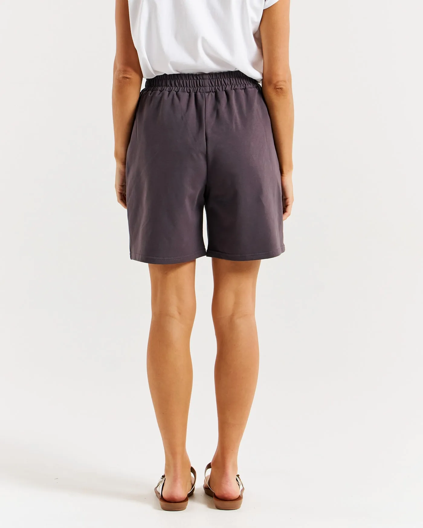Betty Basics Harvard Short Smoke