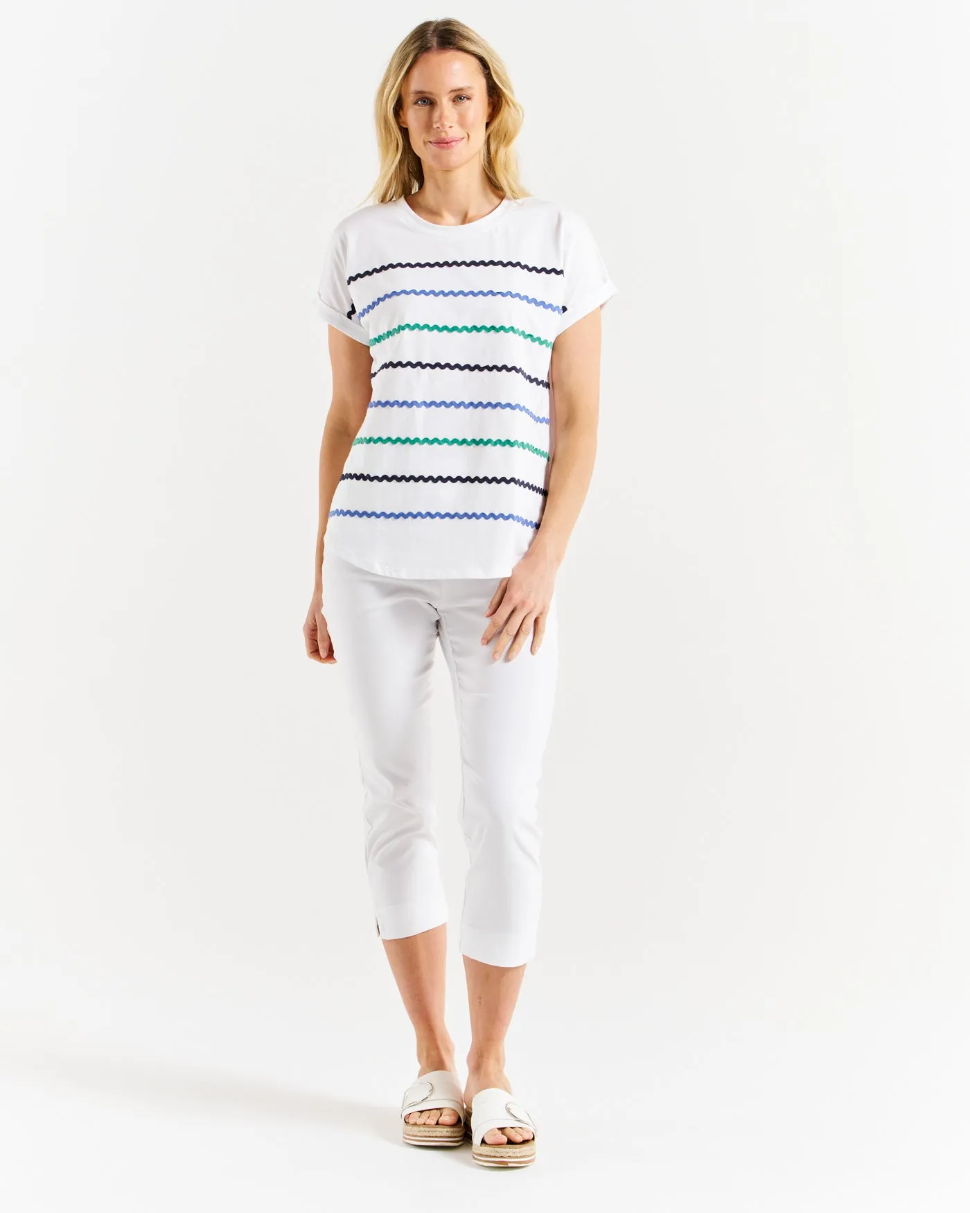 Betty Basics Sunny Tee Ocean Waves