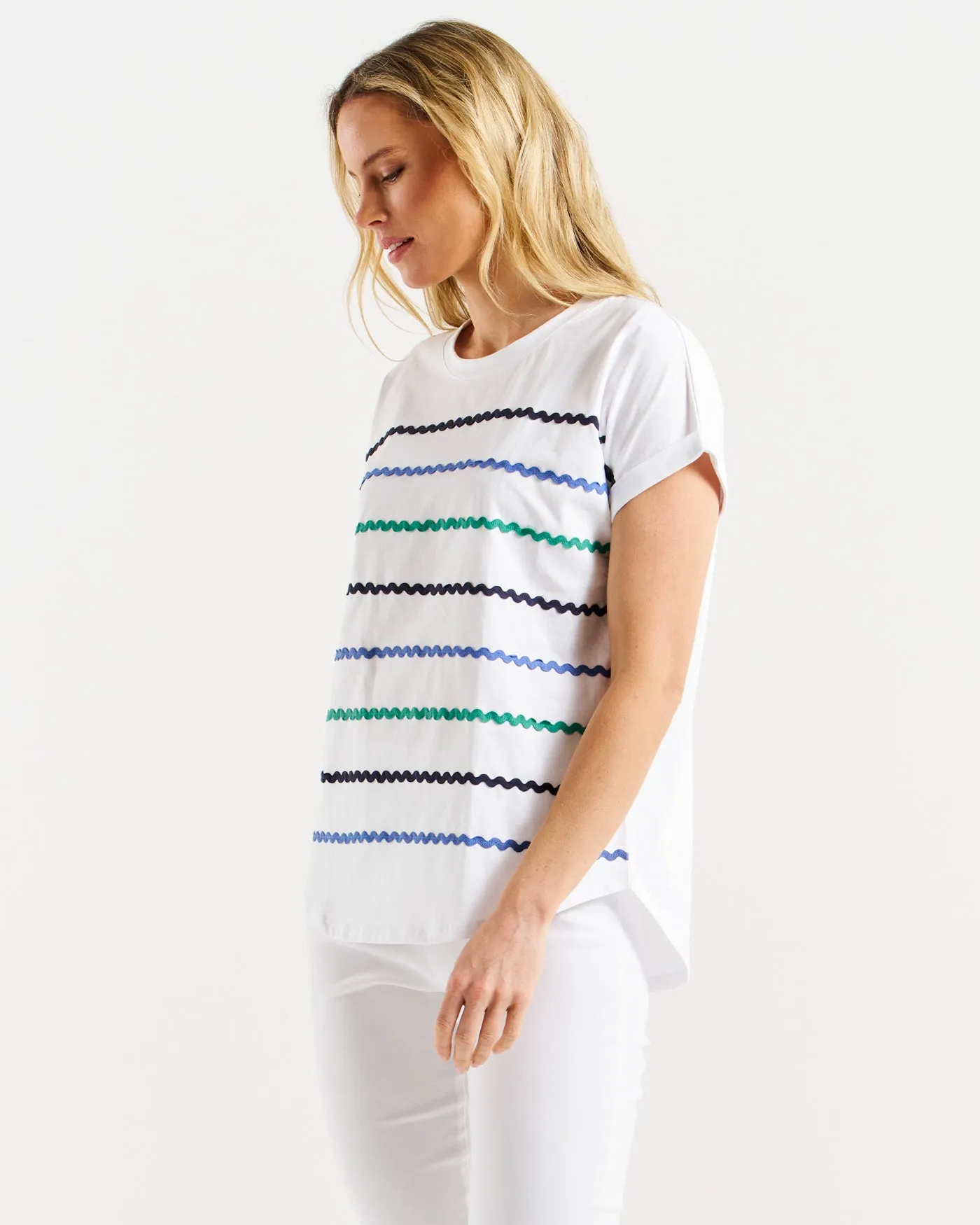 Betty Basics Sunny Tee Ocean Waves