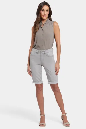 Briella 11 Inch Denim Shorts - Grenada Mist