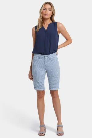 Briella 11 Inch Denim Shorts - Merida Stripe