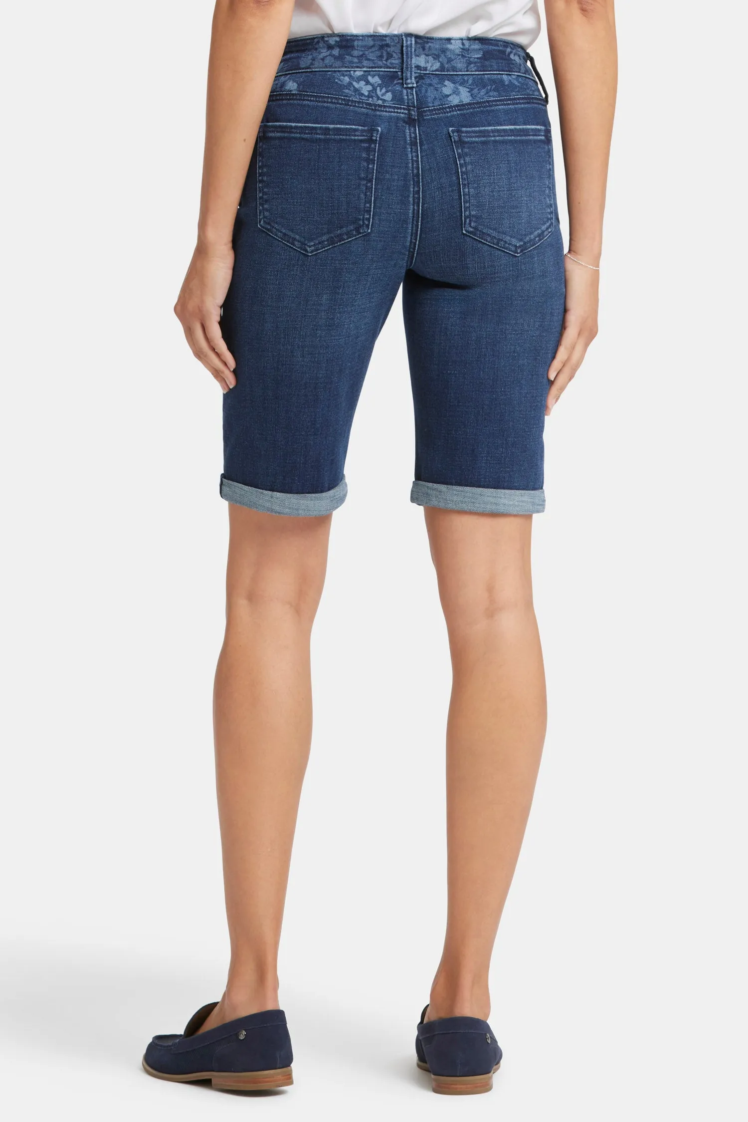 Briella 11 Inch Denim Shorts - Olympus