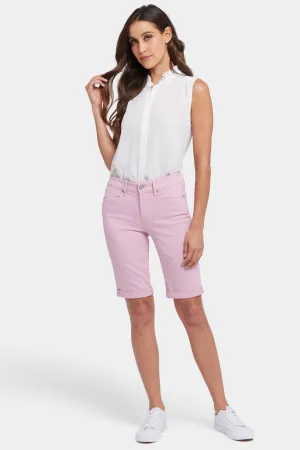 Briella 11 Inch Denim Shorts - Pink Nectar