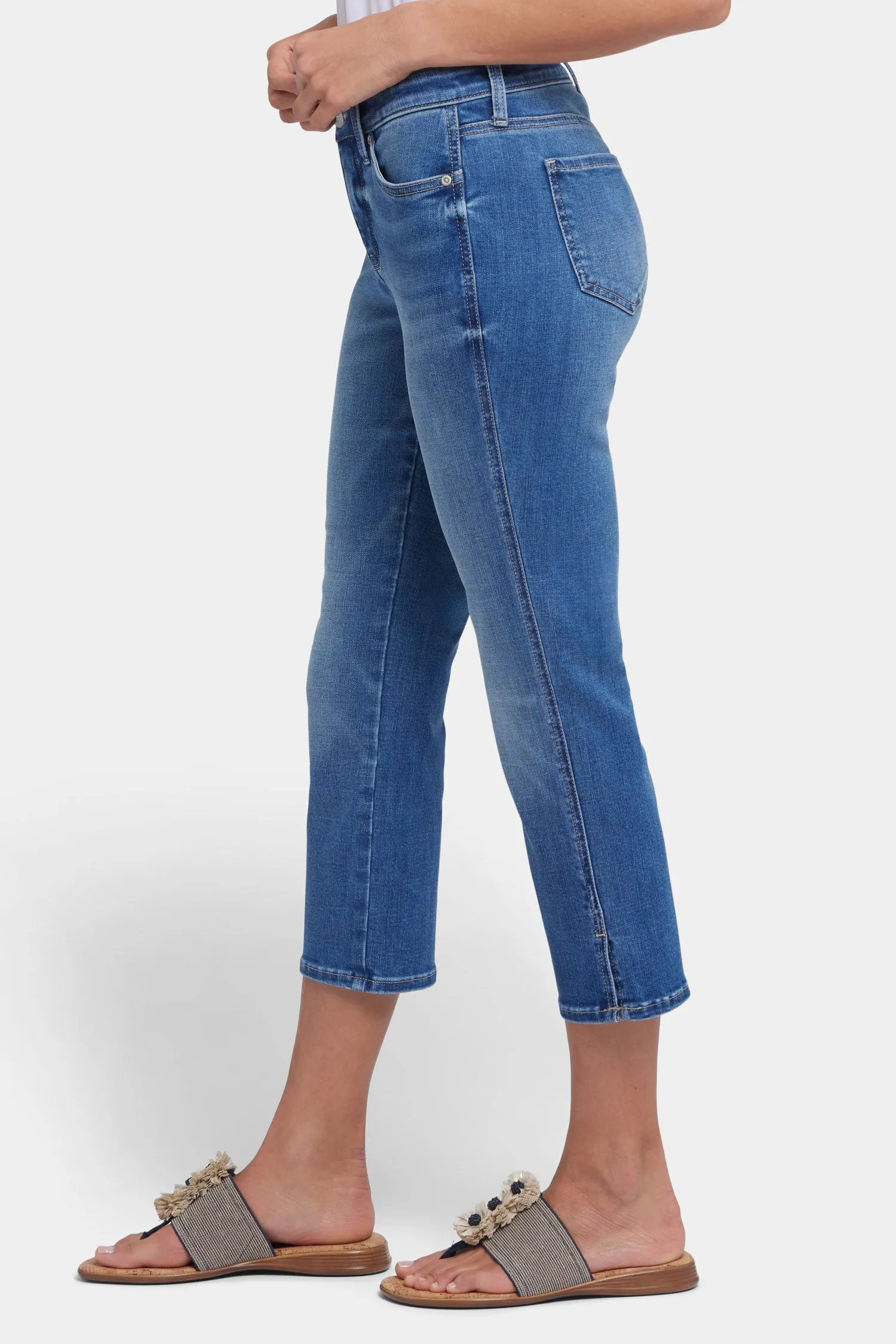 Chloe Capri Jeans - Picasso Lake