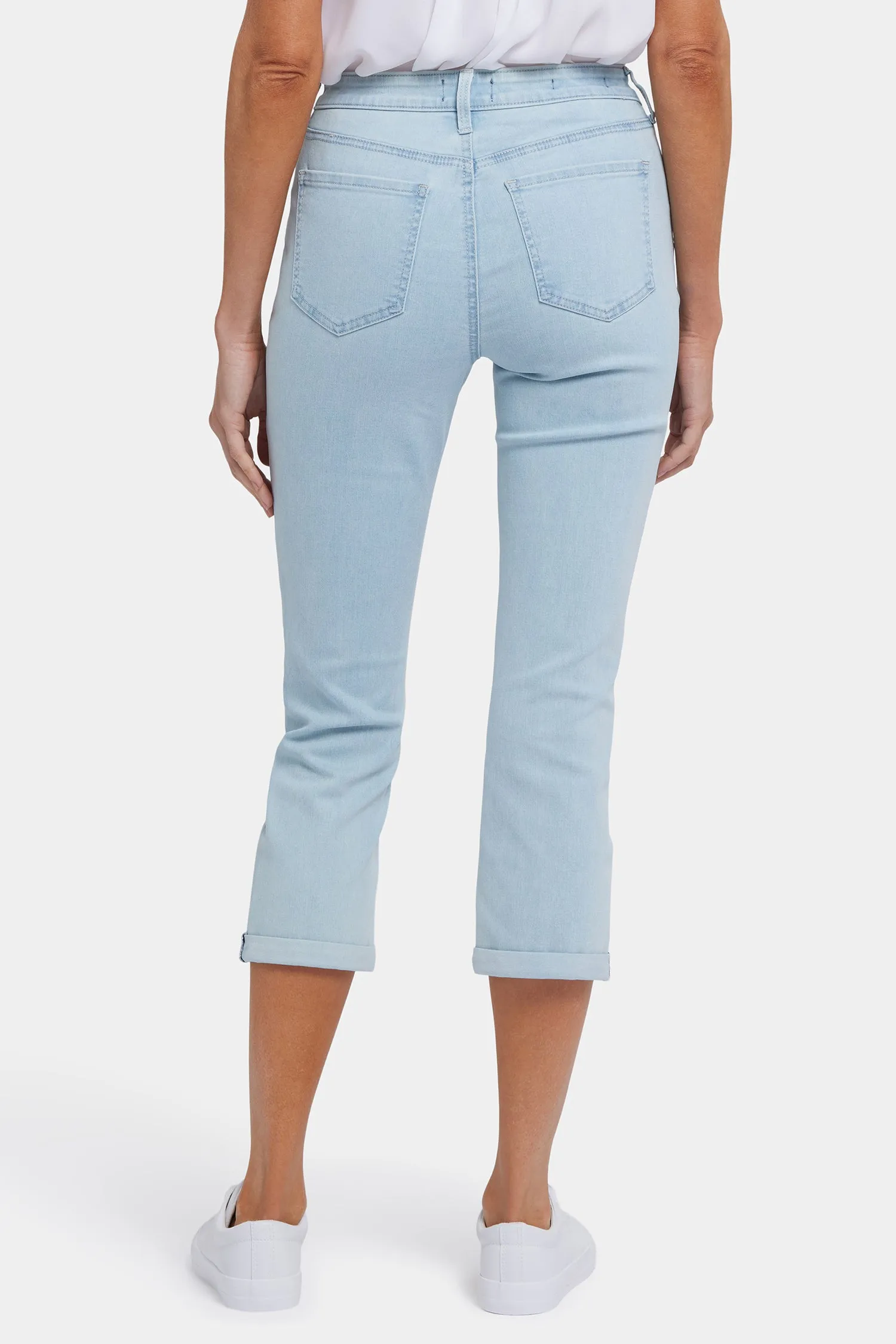 Chloe Skinny Capri Jeans - Clear Waters