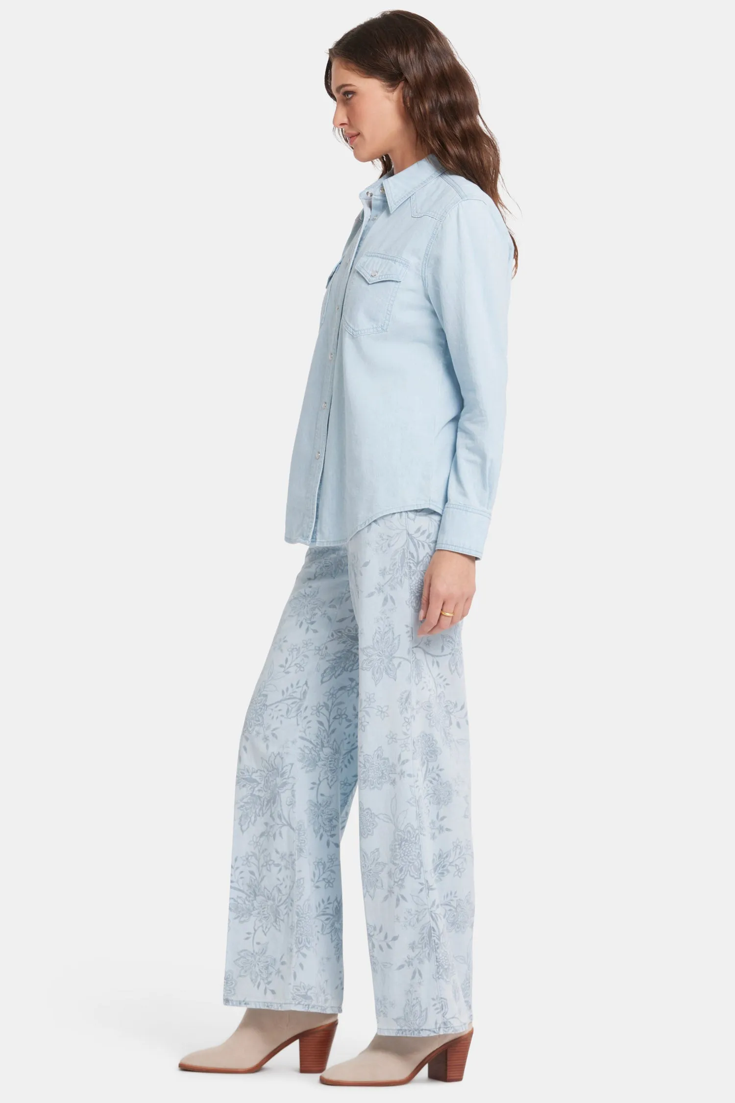Classic Denim Shirt - Icy Lagoon