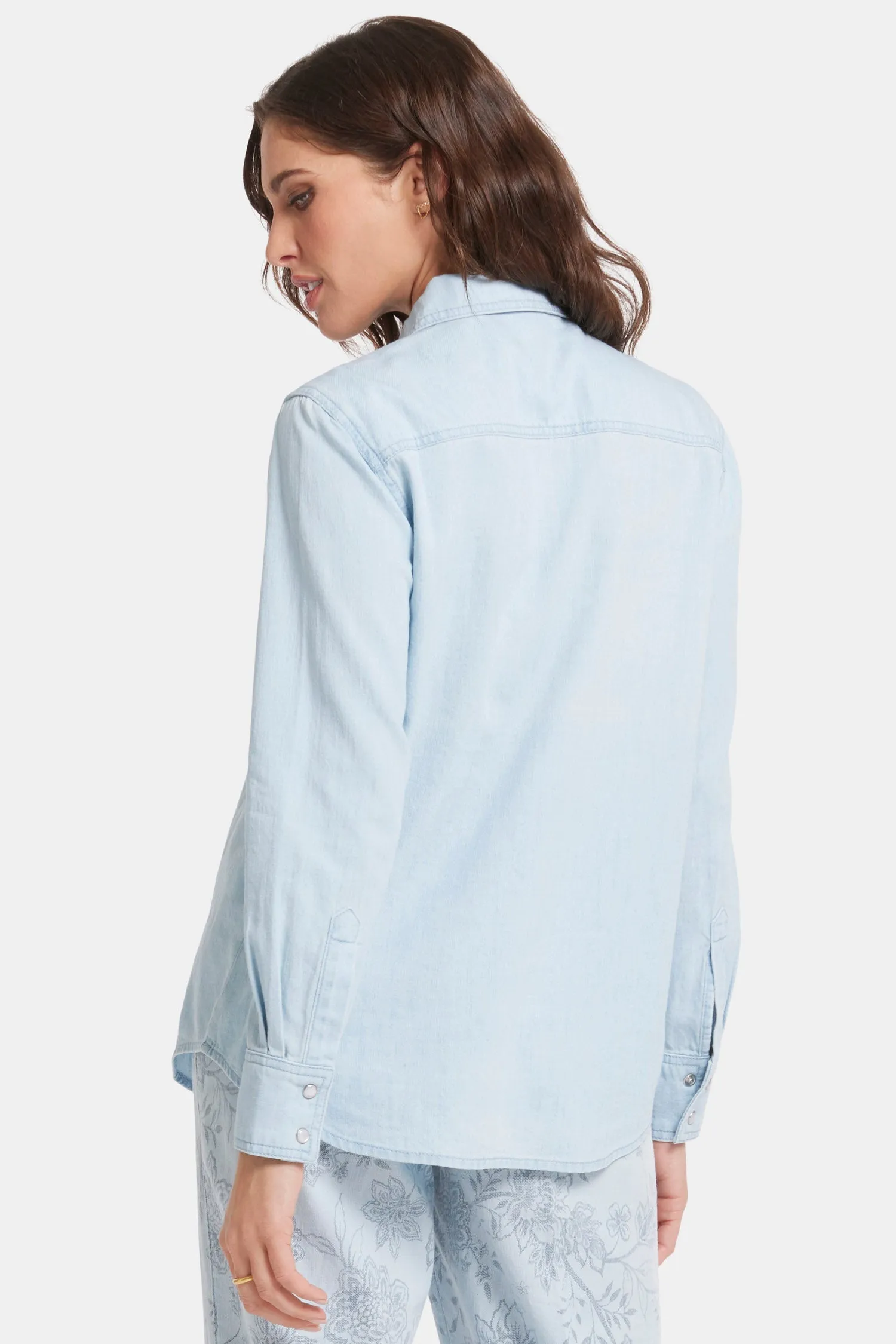 Classic Denim Shirt - Icy Lagoon