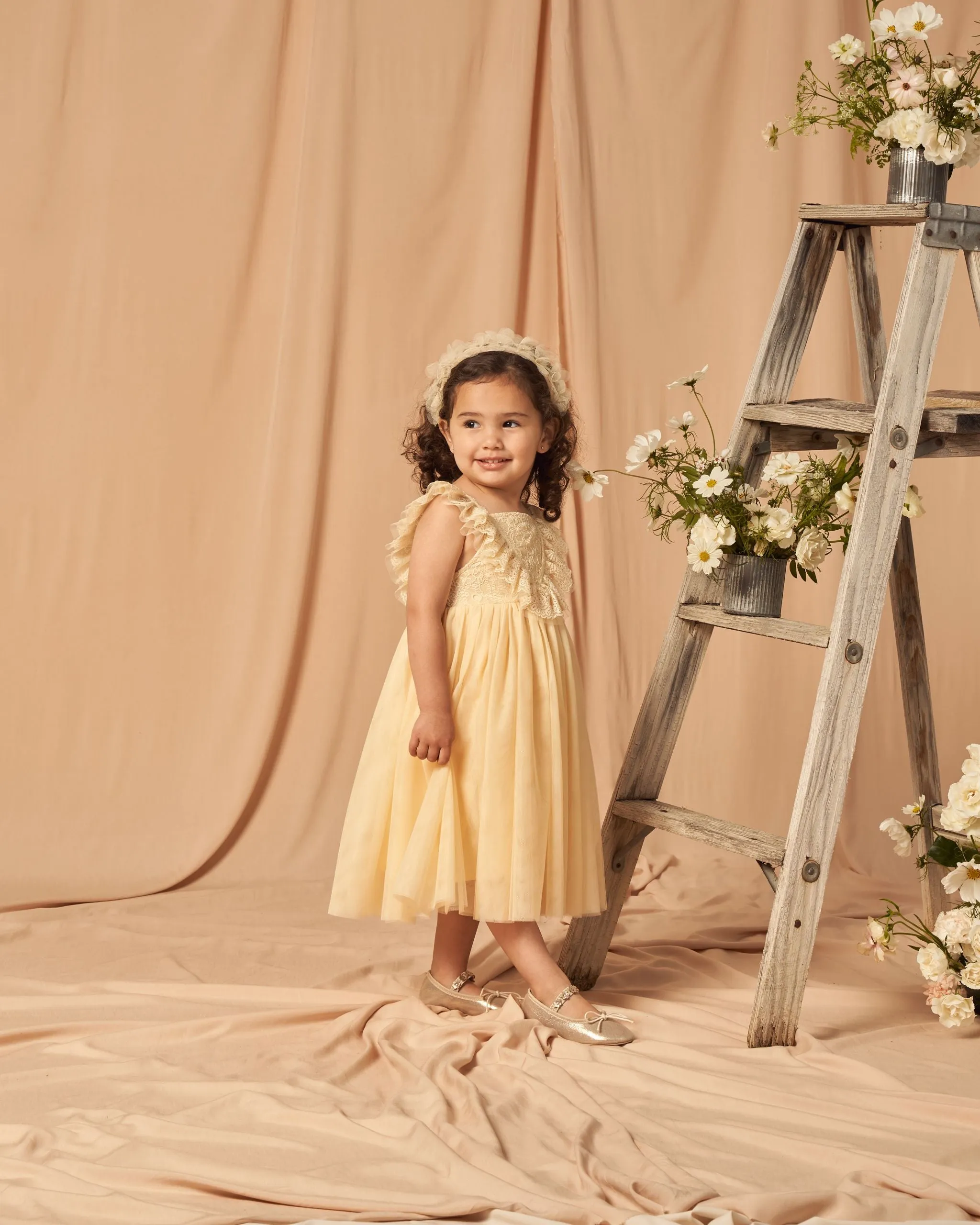 dorthea dress || champagne