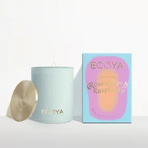 ECOYA Limited Edition Rosewater & Raspberry Madison Candle