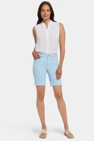 Ella Denim Shorts - Aquatic