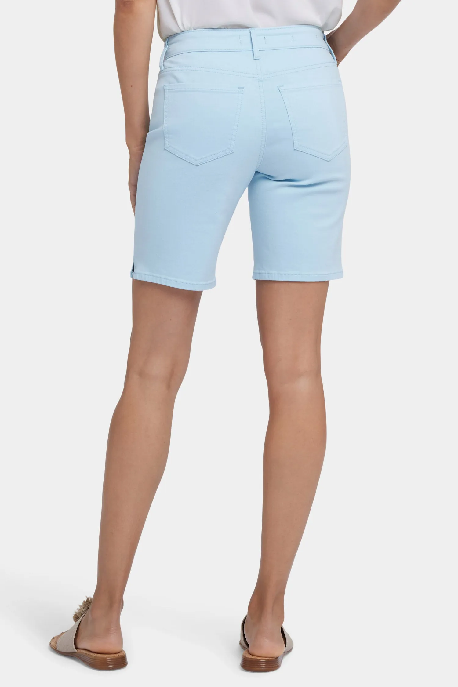Ella Denim Shorts - Aquatic