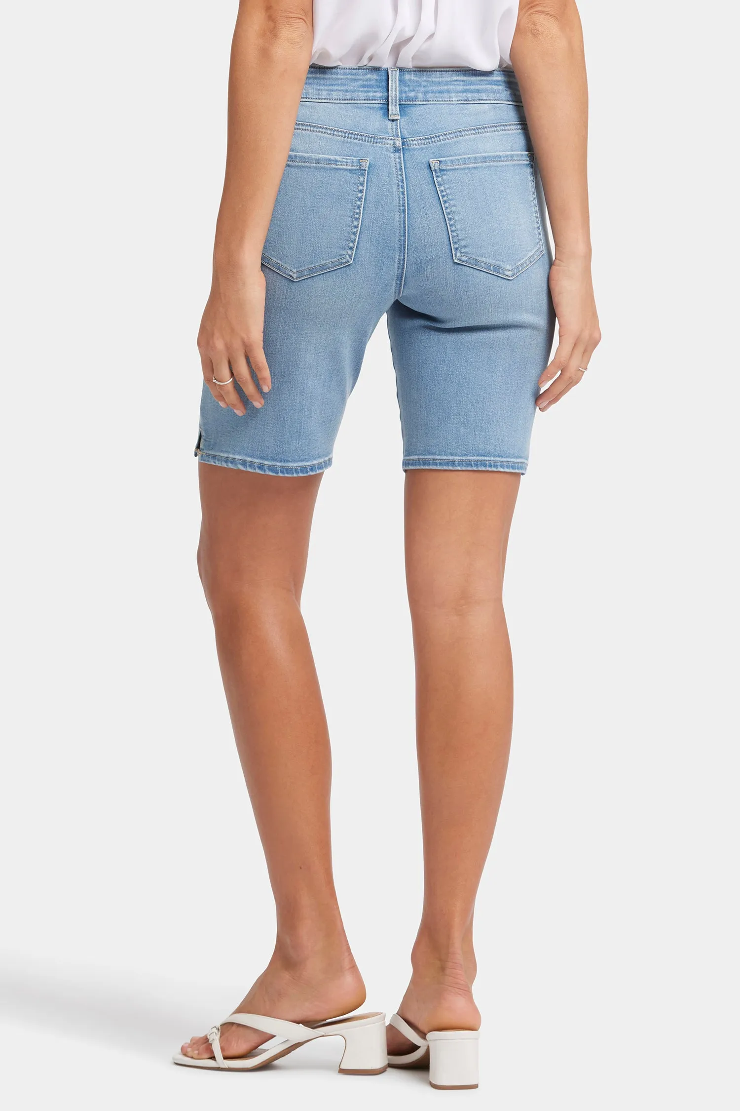 Ella Denim Shorts - Blue Valley