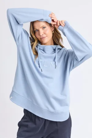 Elm Established Hoodie Sky Blue