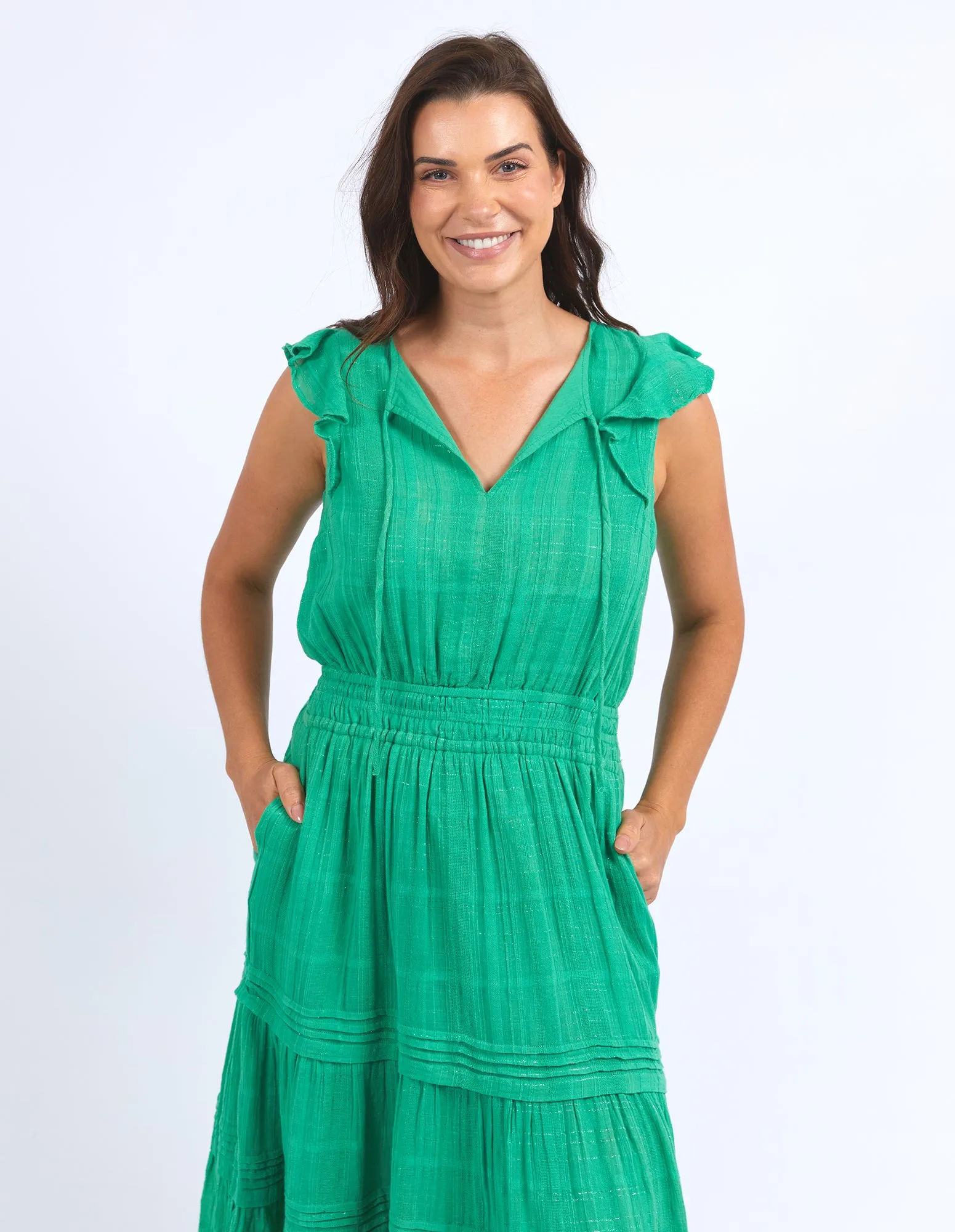 Elm Isabella Dress Greenbriar