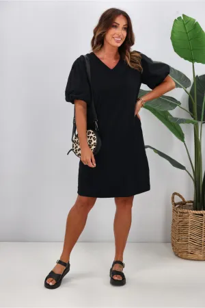 Elm Joy Dress Black
