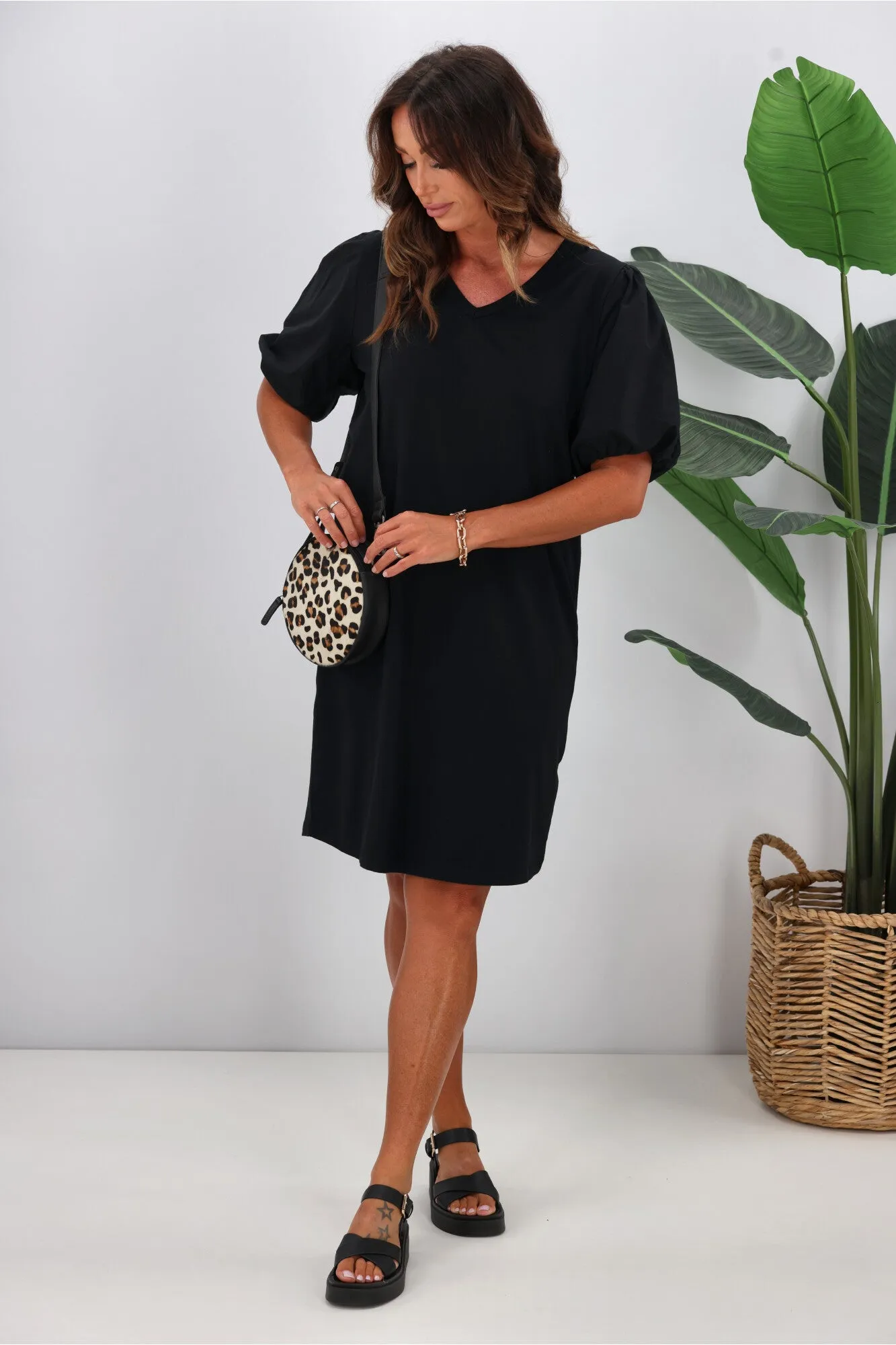 Elm Joy Dress Black