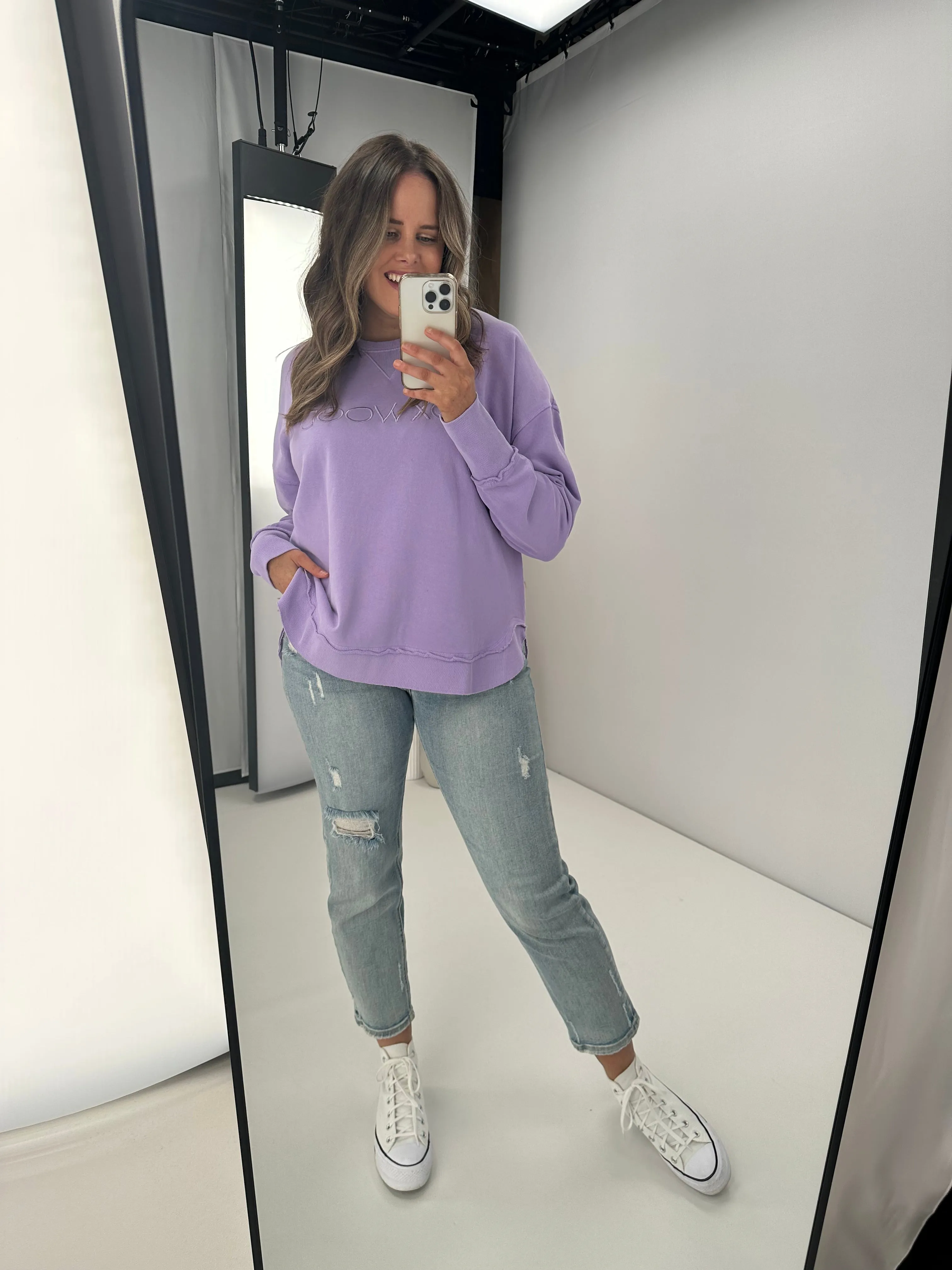 Foxwood Simplified Crew Lavender