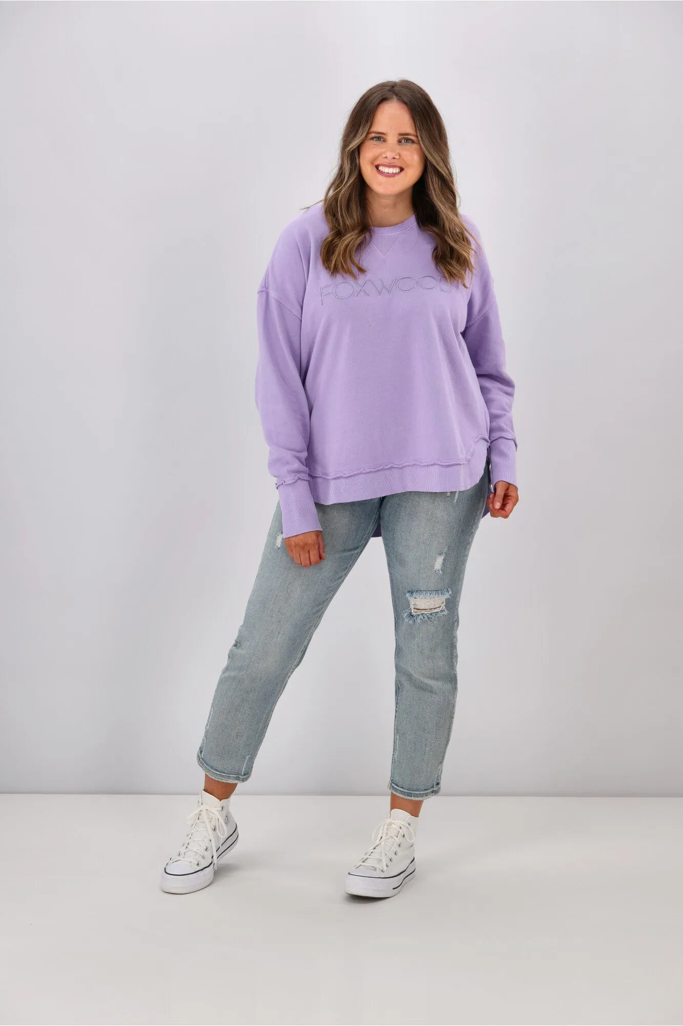 Foxwood Simplified Crew Lavender