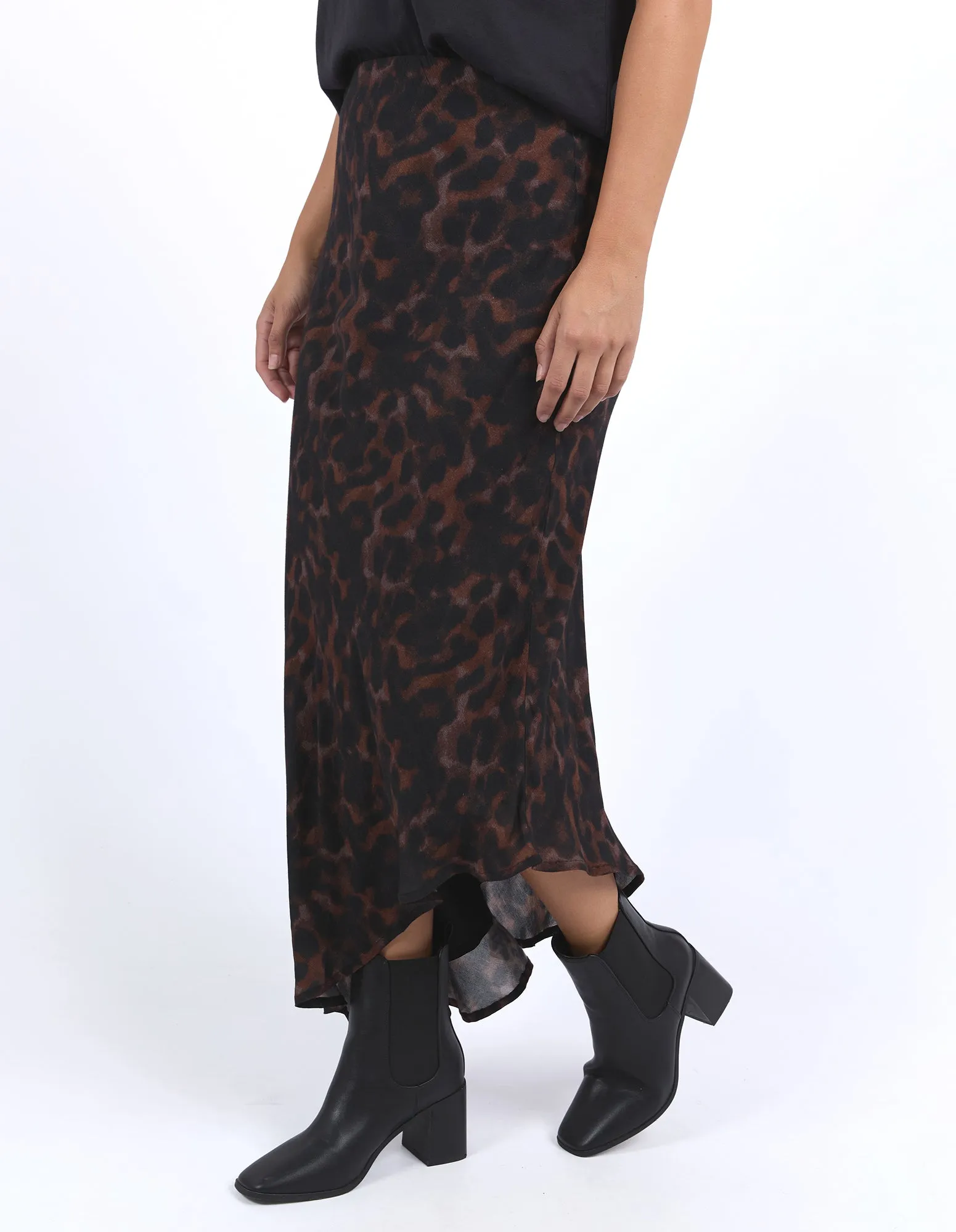 Foxwood Tulliana Leopard Skirt Leopard Print