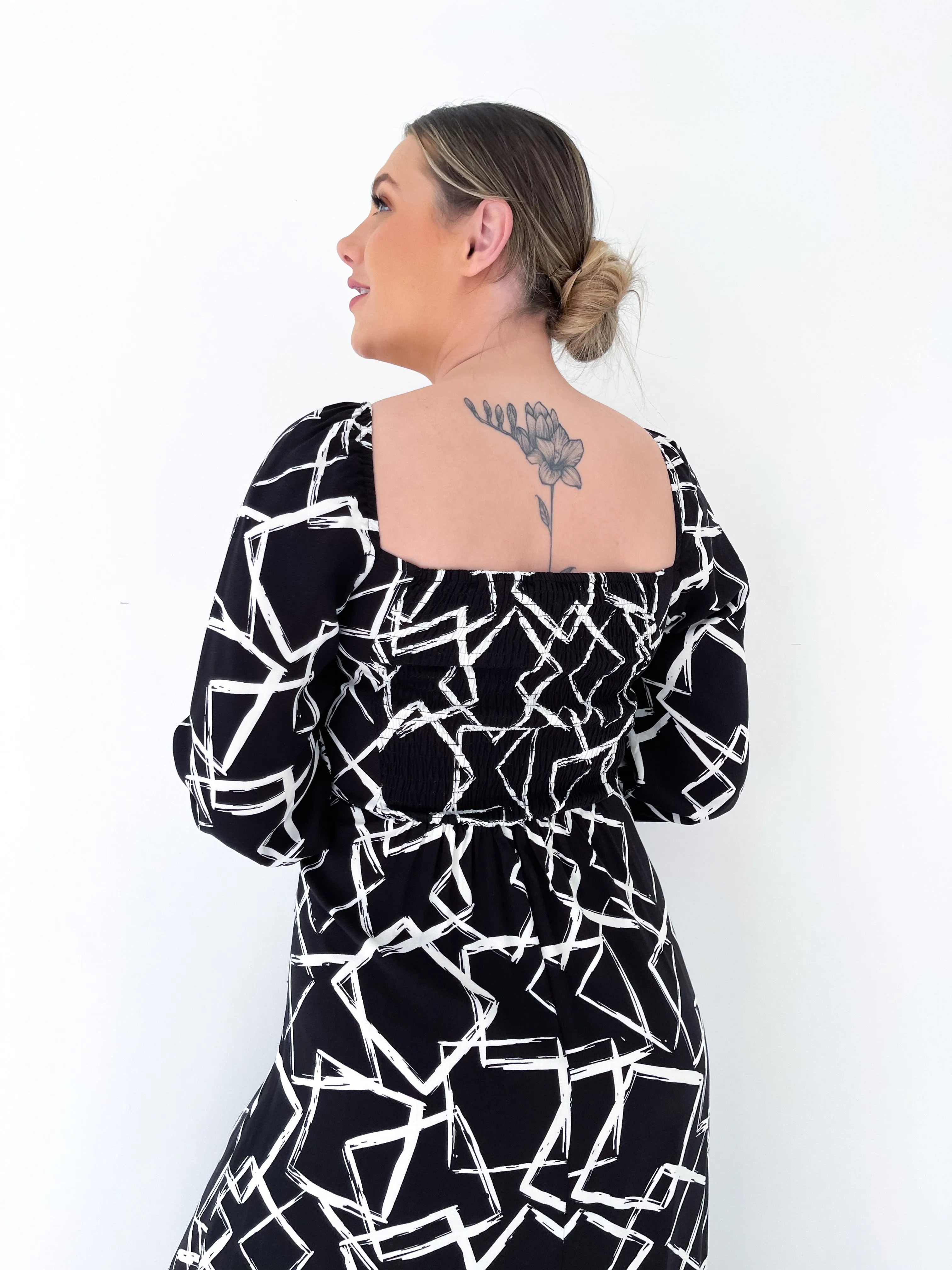 Fria Luna Dress Black