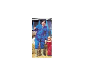 GD Textile Childs Tractor Boilersuit - Red