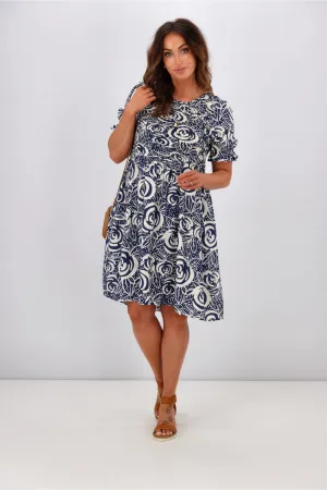 Gloss by Shine On Briar Dress Navy