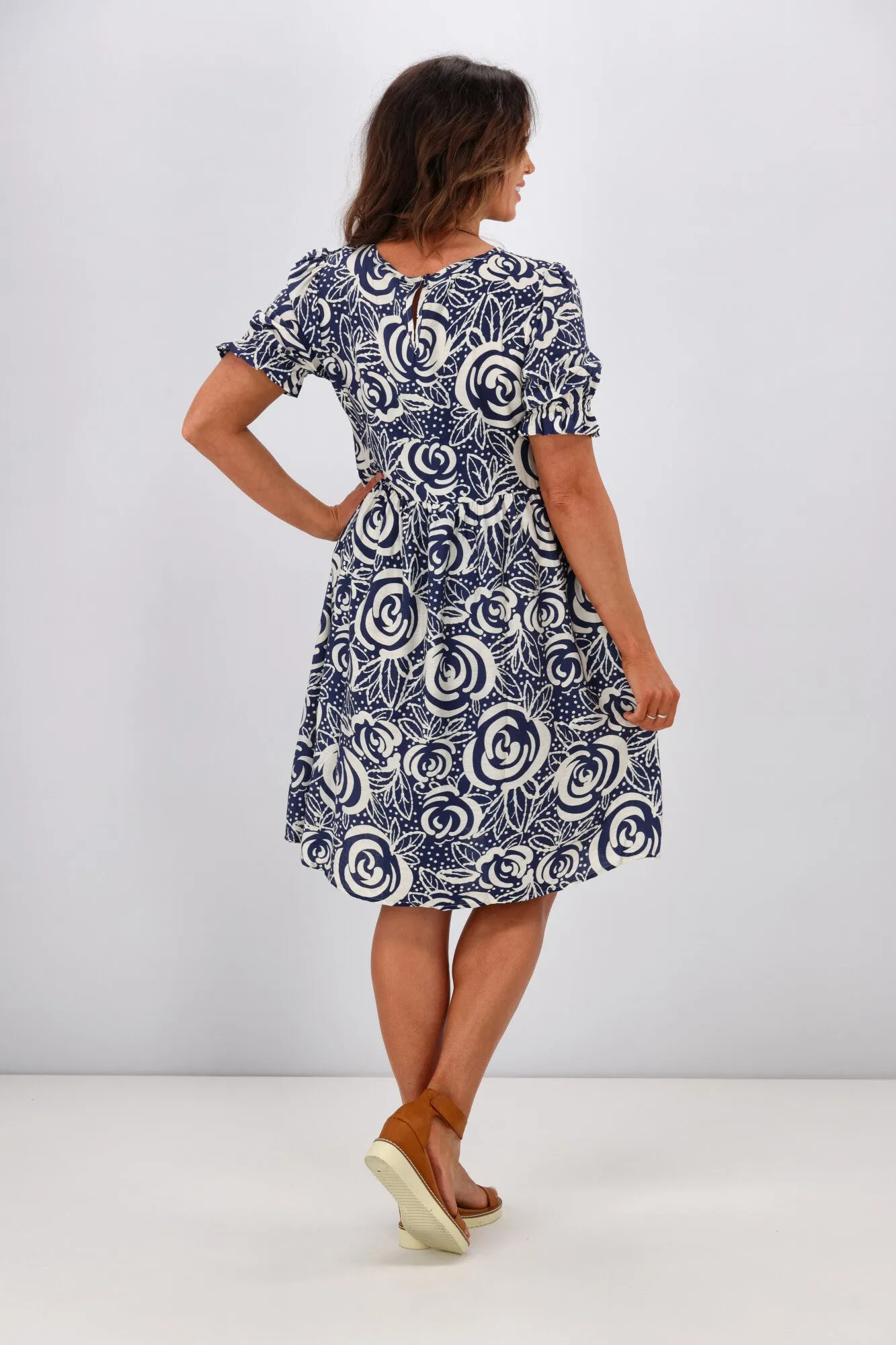 Gloss by Shine On Briar Dress Navy