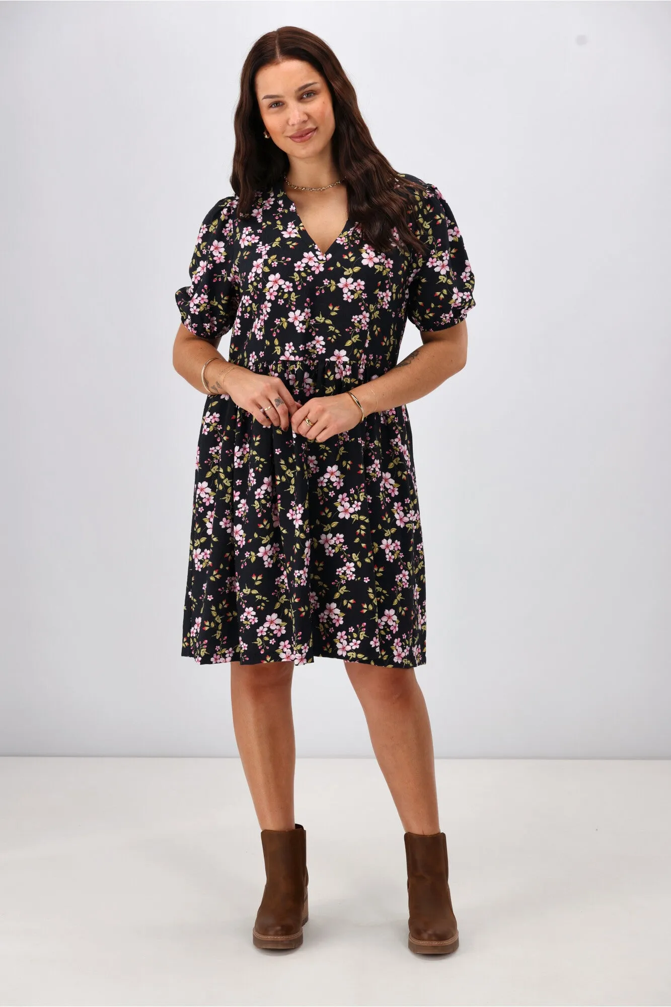 Gloss The Label Sakura Mini Dress Enchanted Floral
