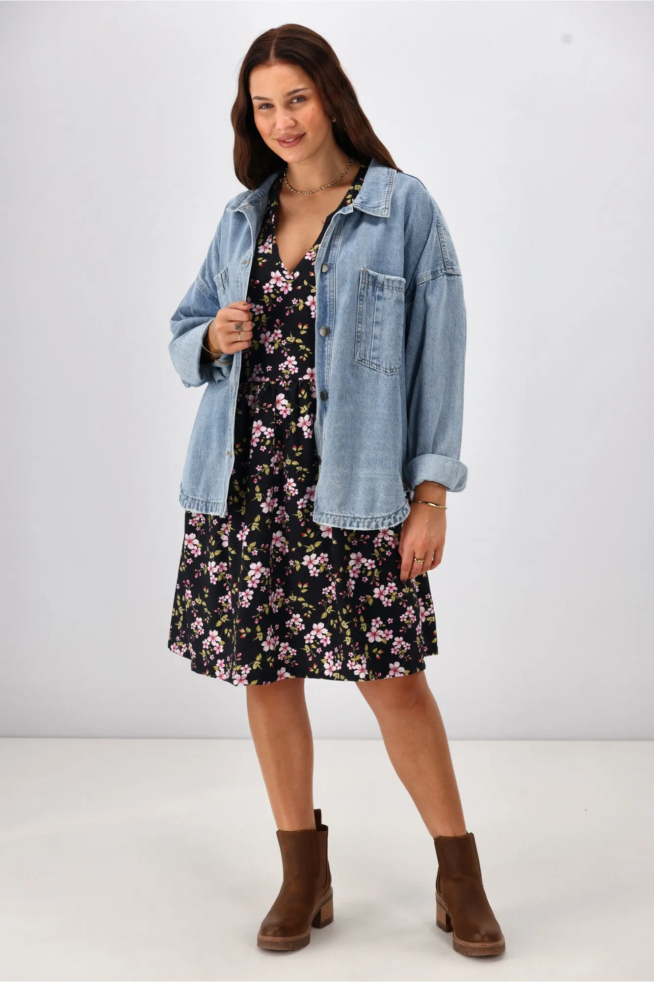 Gloss The Label Sakura Mini Dress Enchanted Floral