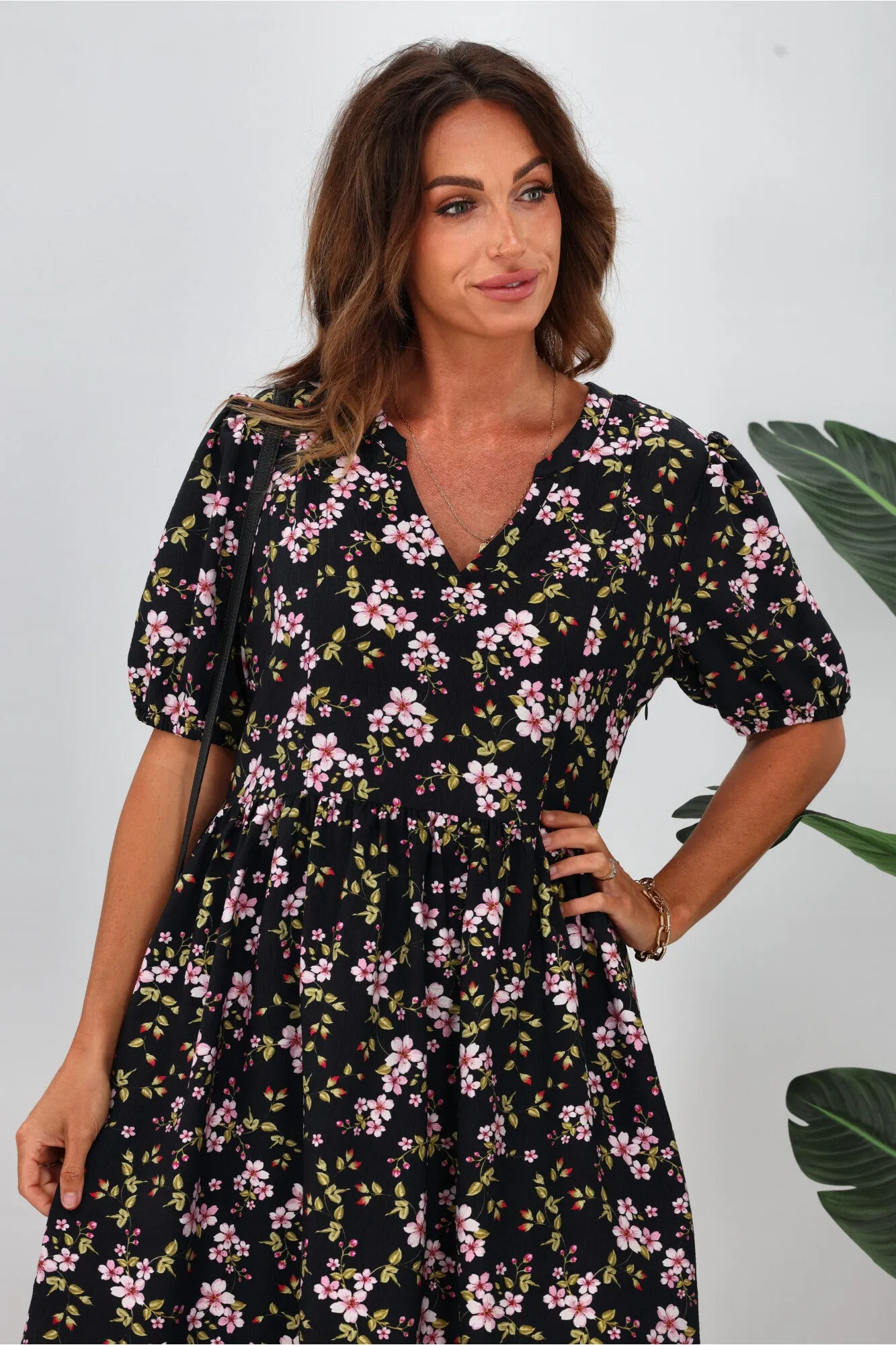 Gloss The Label Sakura Mini Dress Enchanted Floral