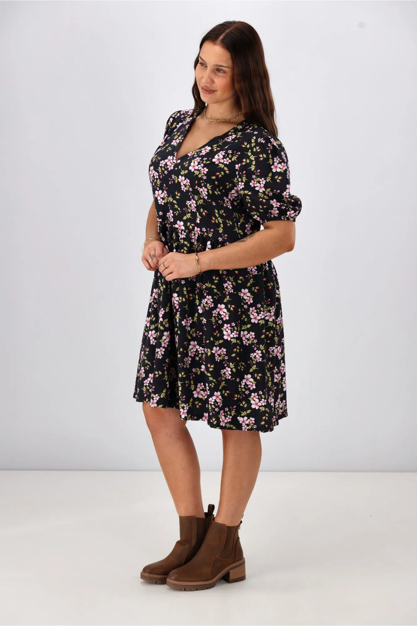 Gloss The Label Sakura Mini Dress Enchanted Floral
