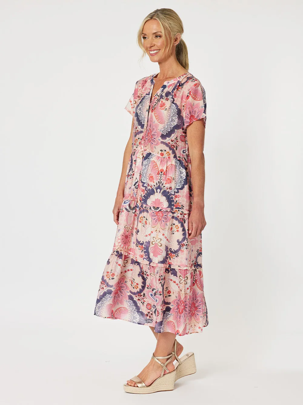 Gordon Smith New Port Dress Coral