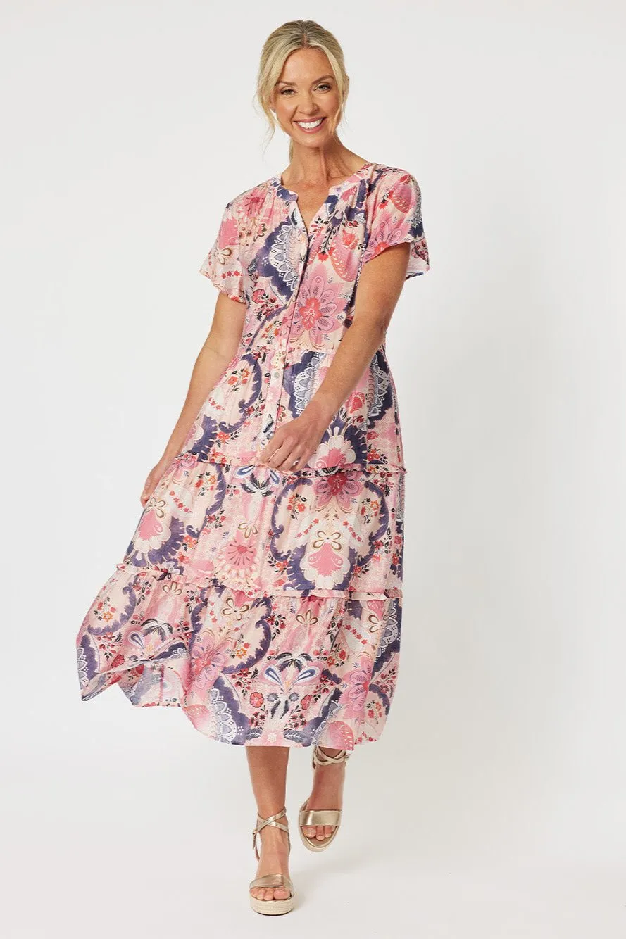 Gordon Smith New Port Dress Coral