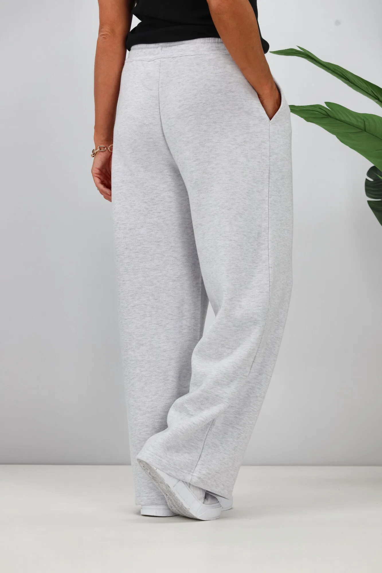 Huffer Easy Trackpant Silver Marle