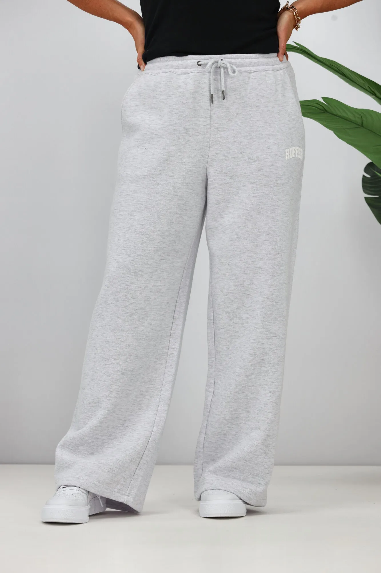 Huffer Easy Trackpant Silver Marle
