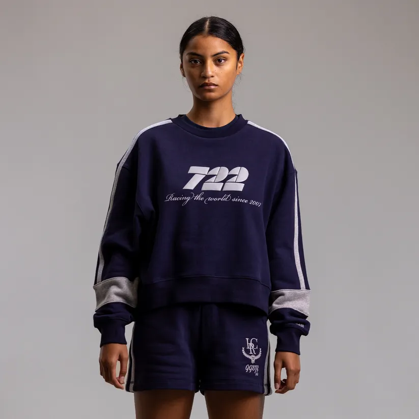 Ilabb Athletic Extra Crew Navy Grey Marle