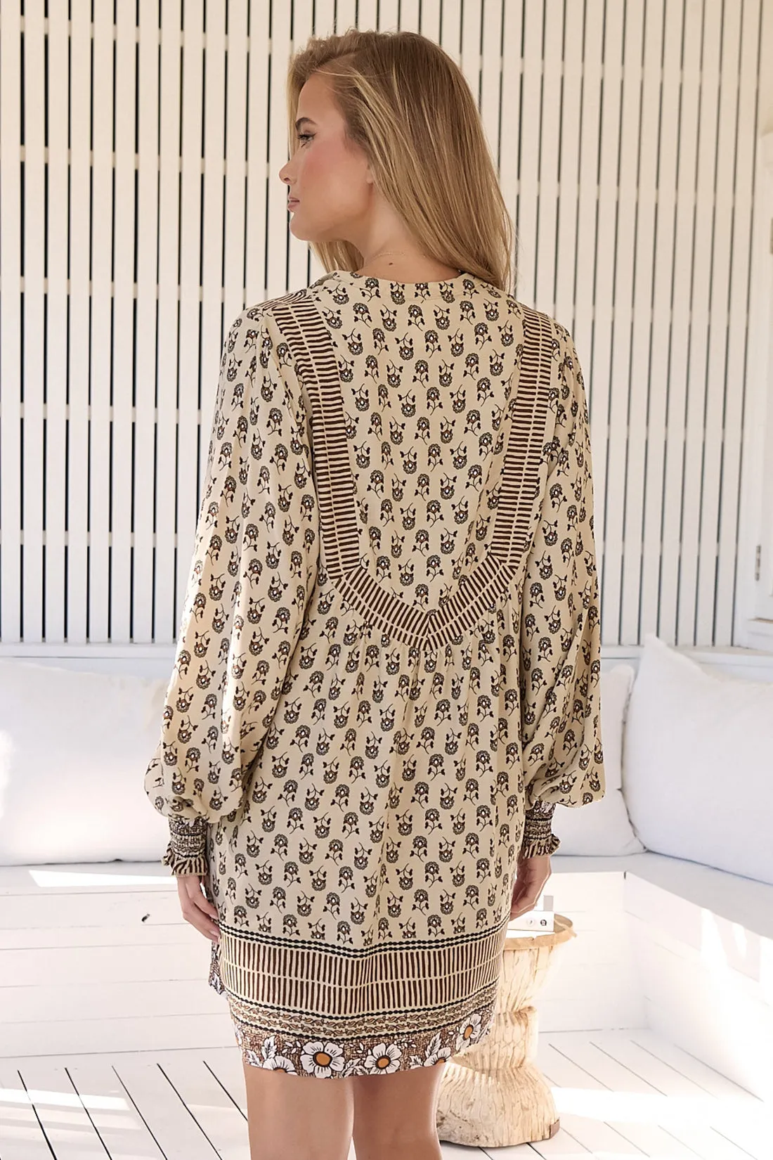 Jaase Ines Mini Dress Louella Print