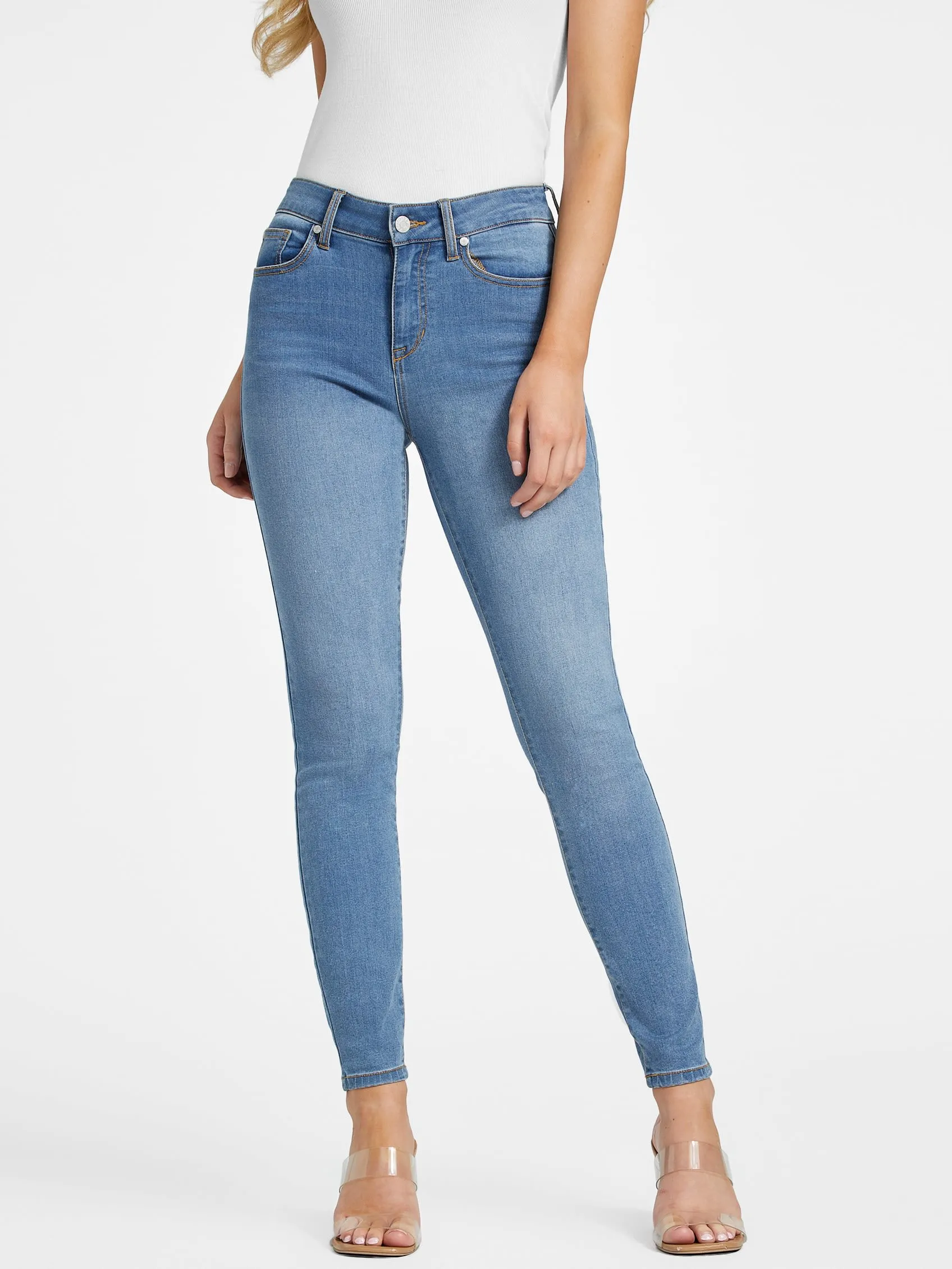 Jaden Sculpt Mid-Rise Skinny Jeans
