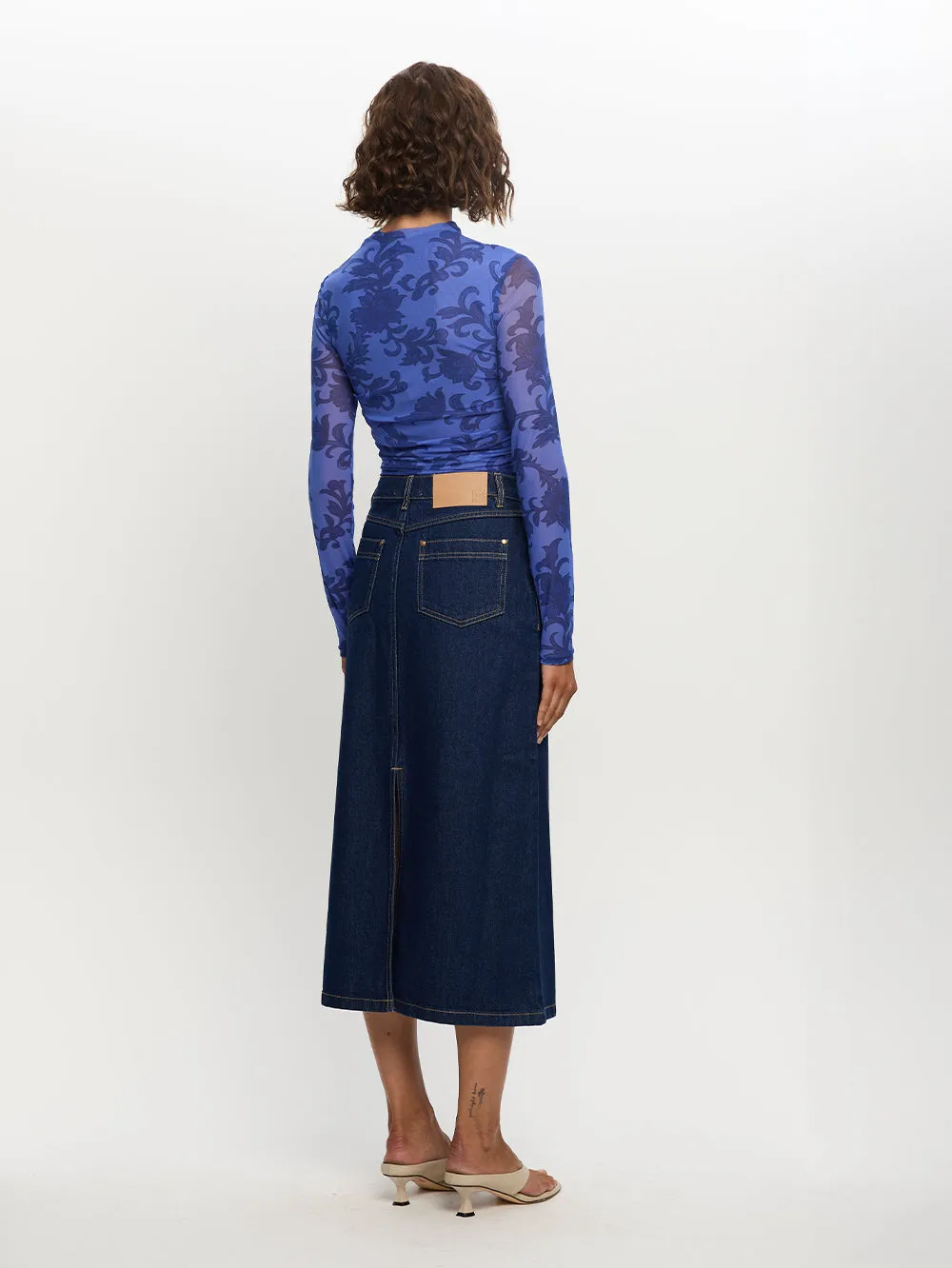 Jamie Mesh Top
