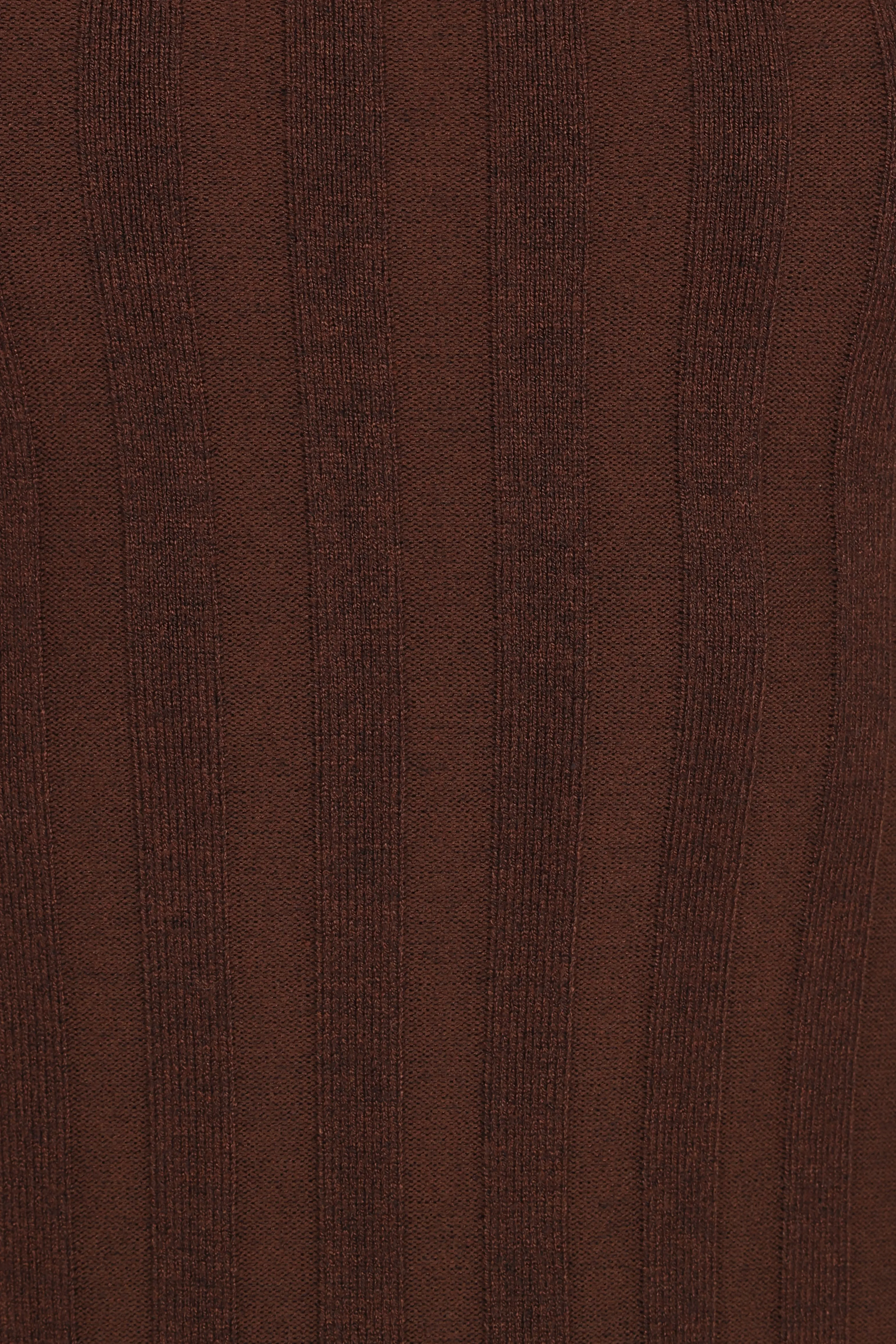 Jolene Long Sleeve Maxi Dress - Brown