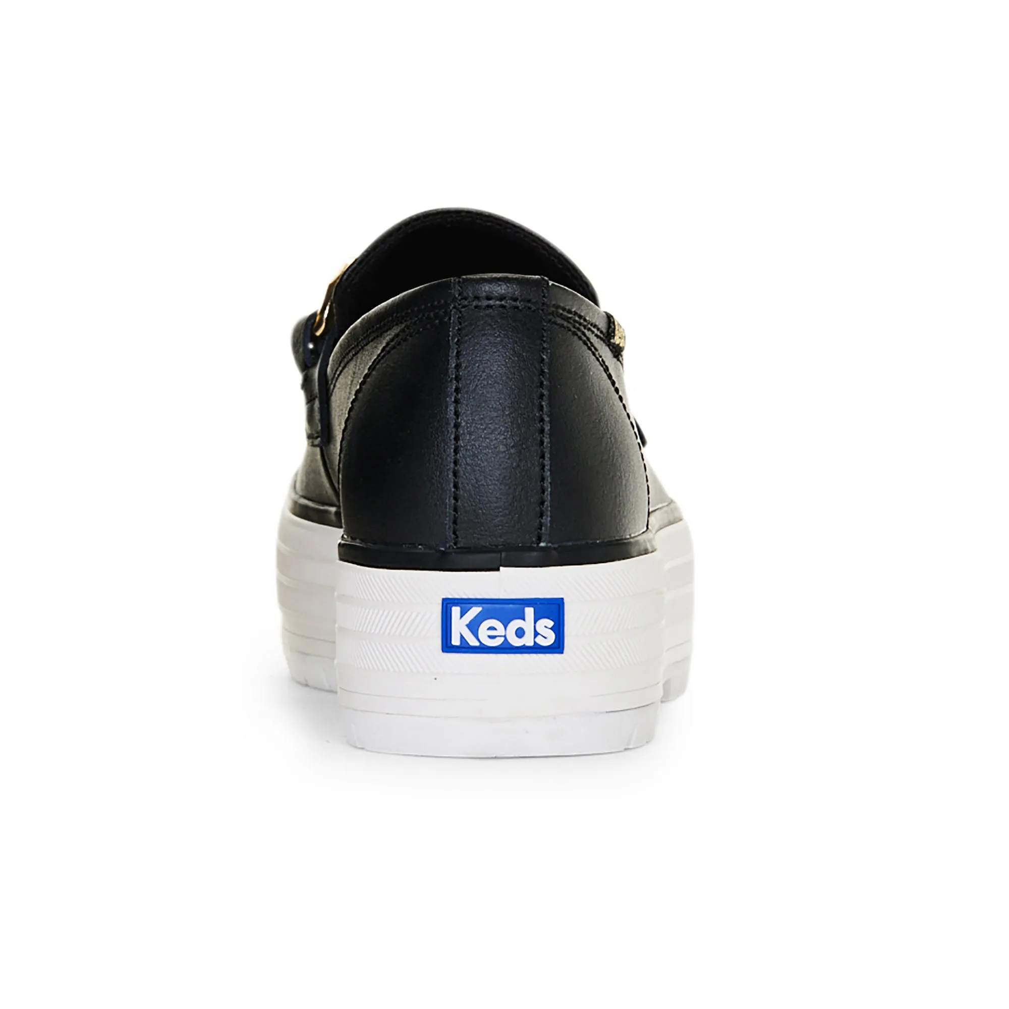 Keds Triple Decker Loafer Lug Black Gold