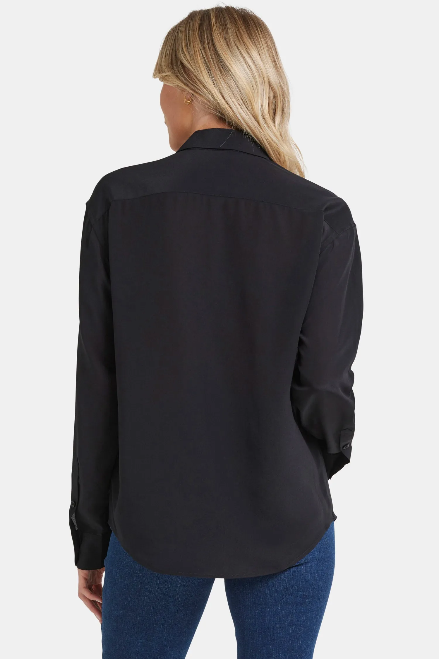 Lauren Silk Blouse - Black